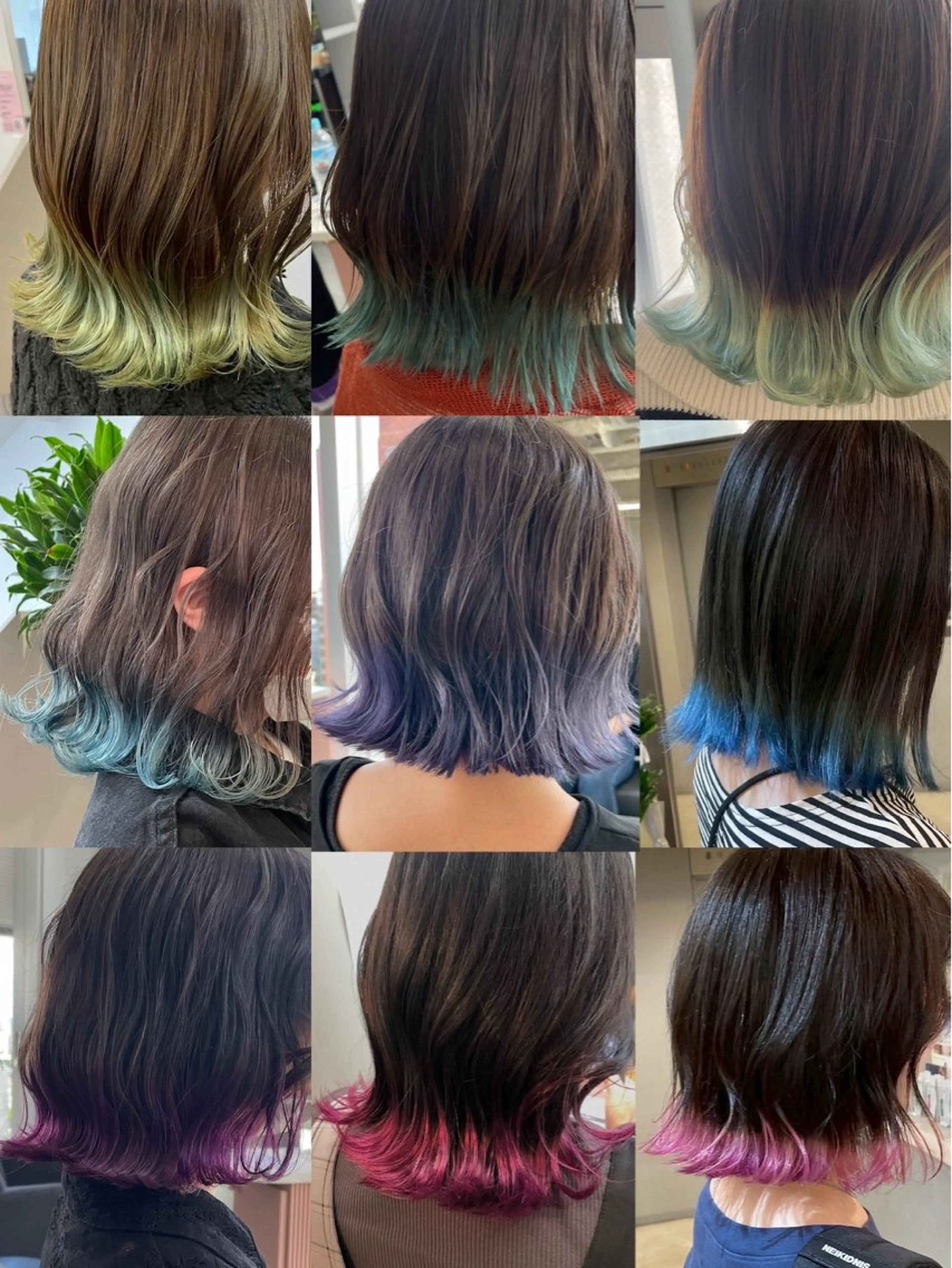 カラー 小川 琉華のヘアスタイル