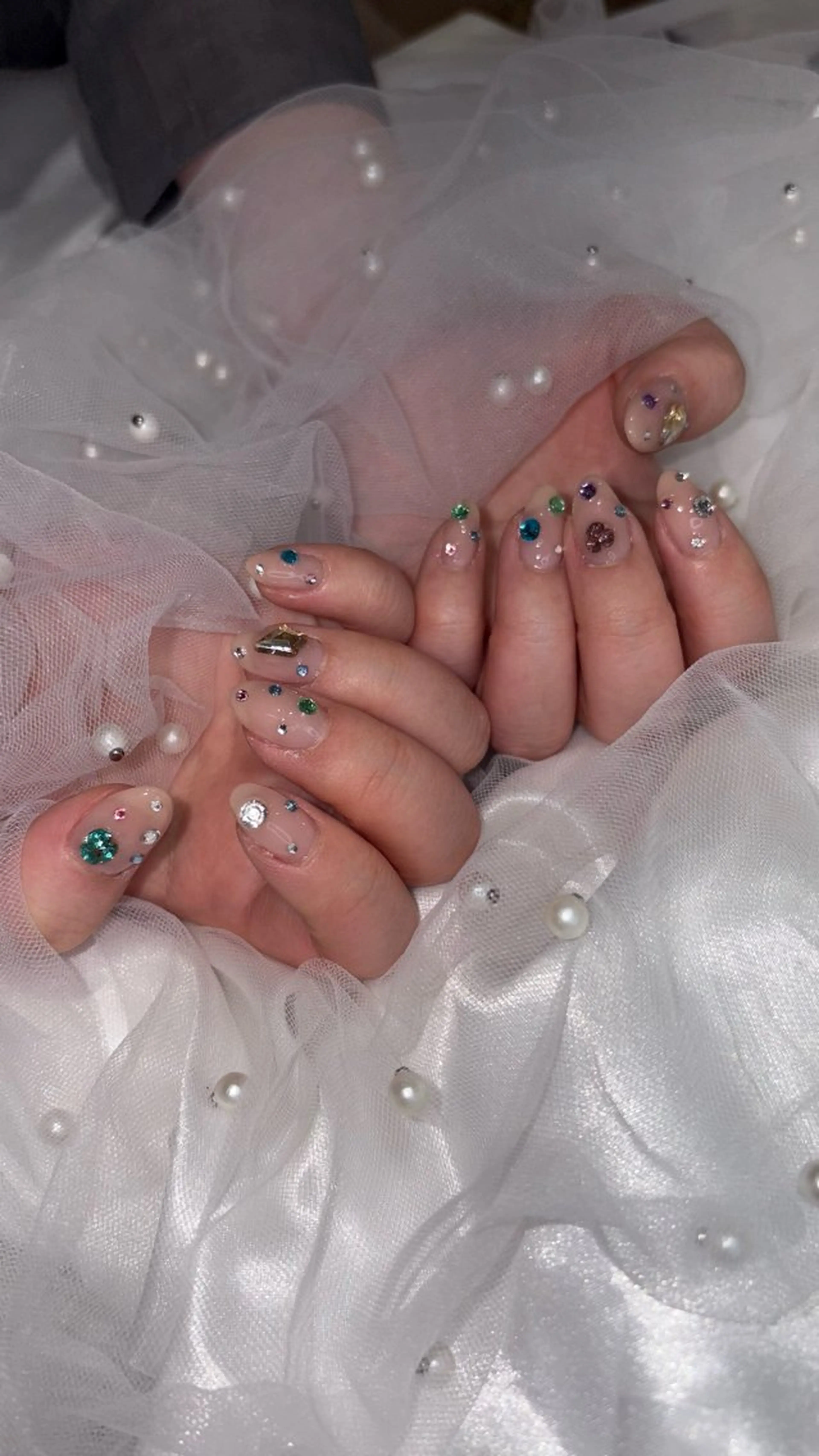 ネイル 韓国ネイル シンプルネイル ワンホンネイル ハンドネイル nailsalon JOUR J所属・nailsalon JOUR Jのネイルデザイン