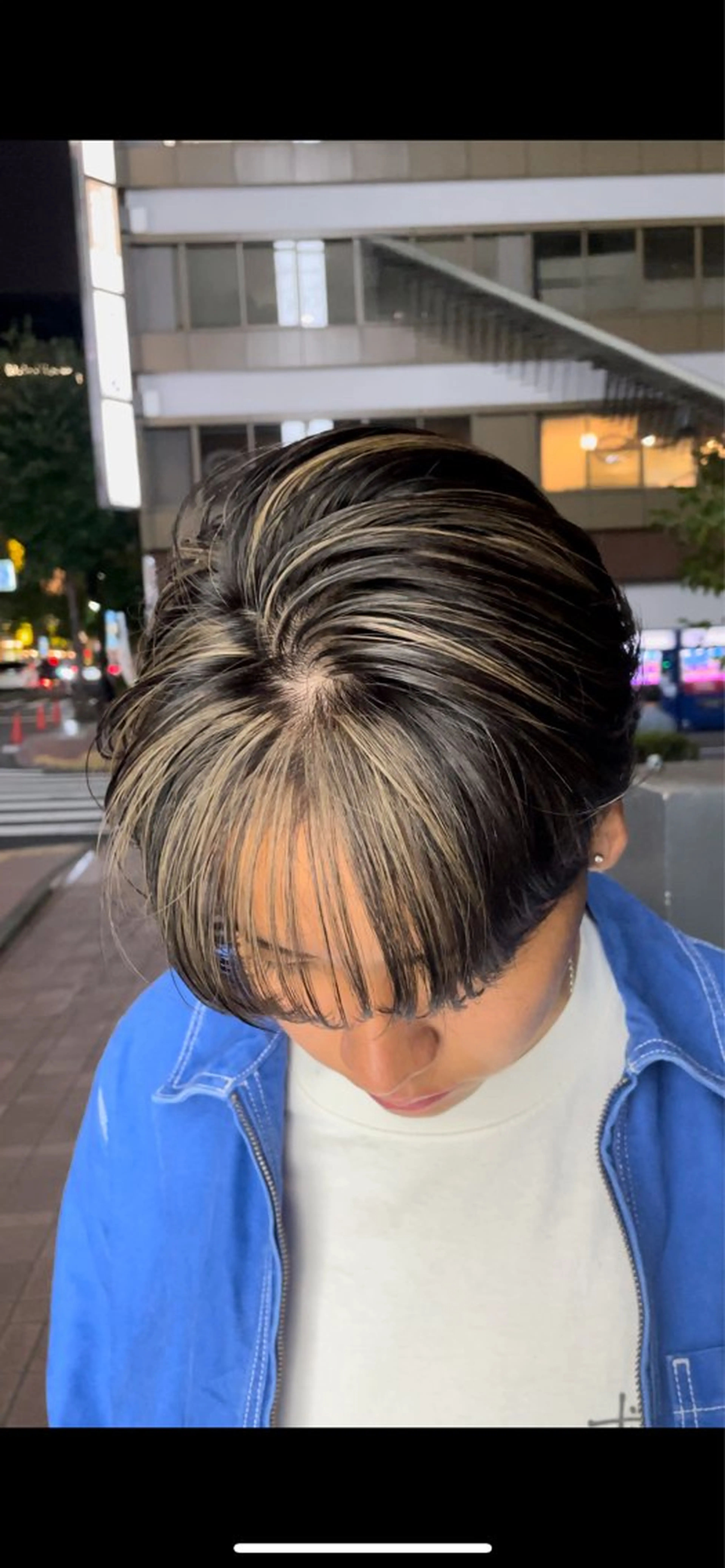 メンズ メンズハイライト カット ヘアカラー メンズ縮毛矯正 ブリーチカラー/まやのヘアスタイル