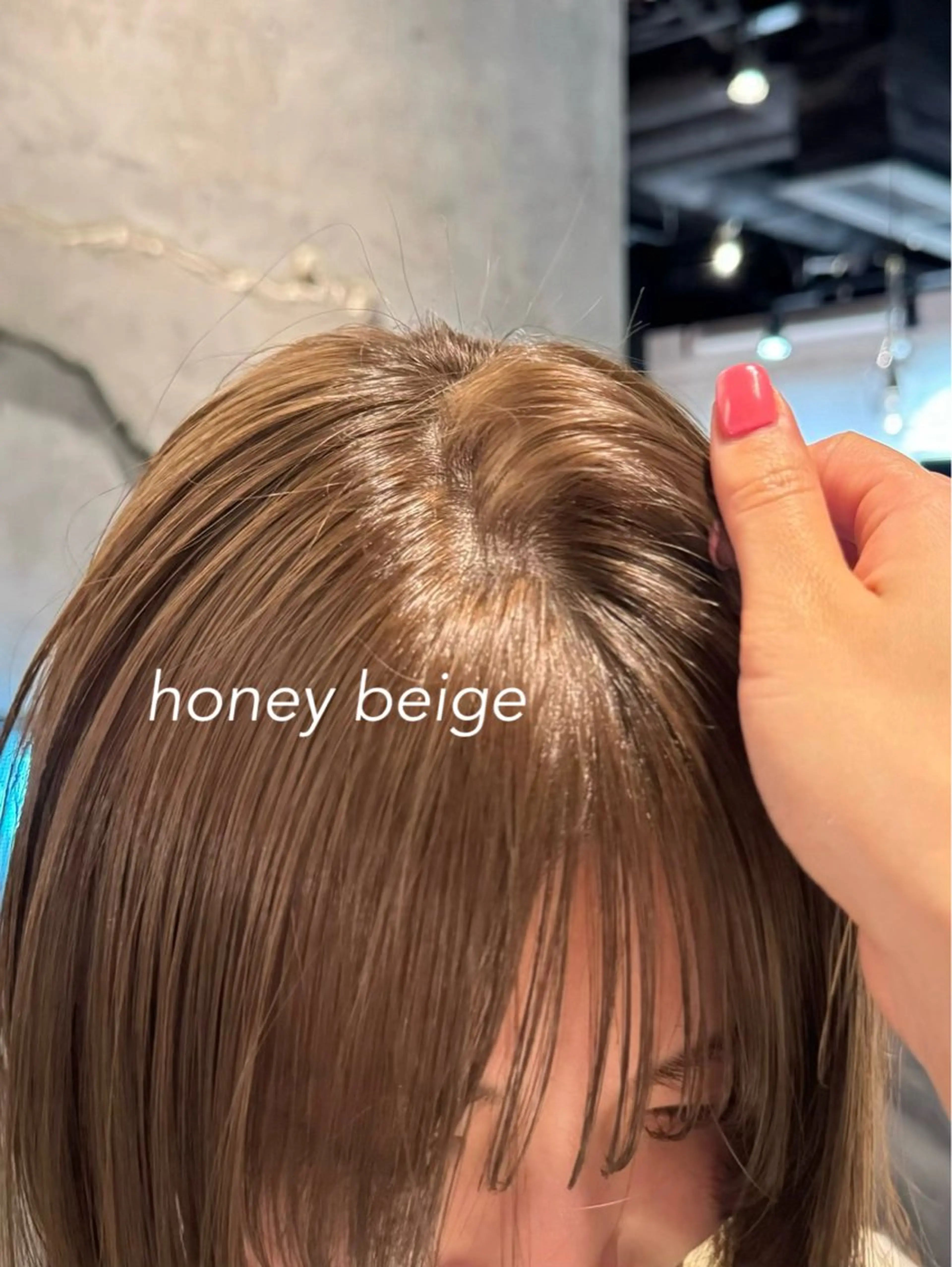 ミディアム カラー ヘアアレンジ ブリーチ ダブルカラー ブリーチなしカラー ボブ 顔周りカット×透明感 カラー💫AINAのヘアスタイル