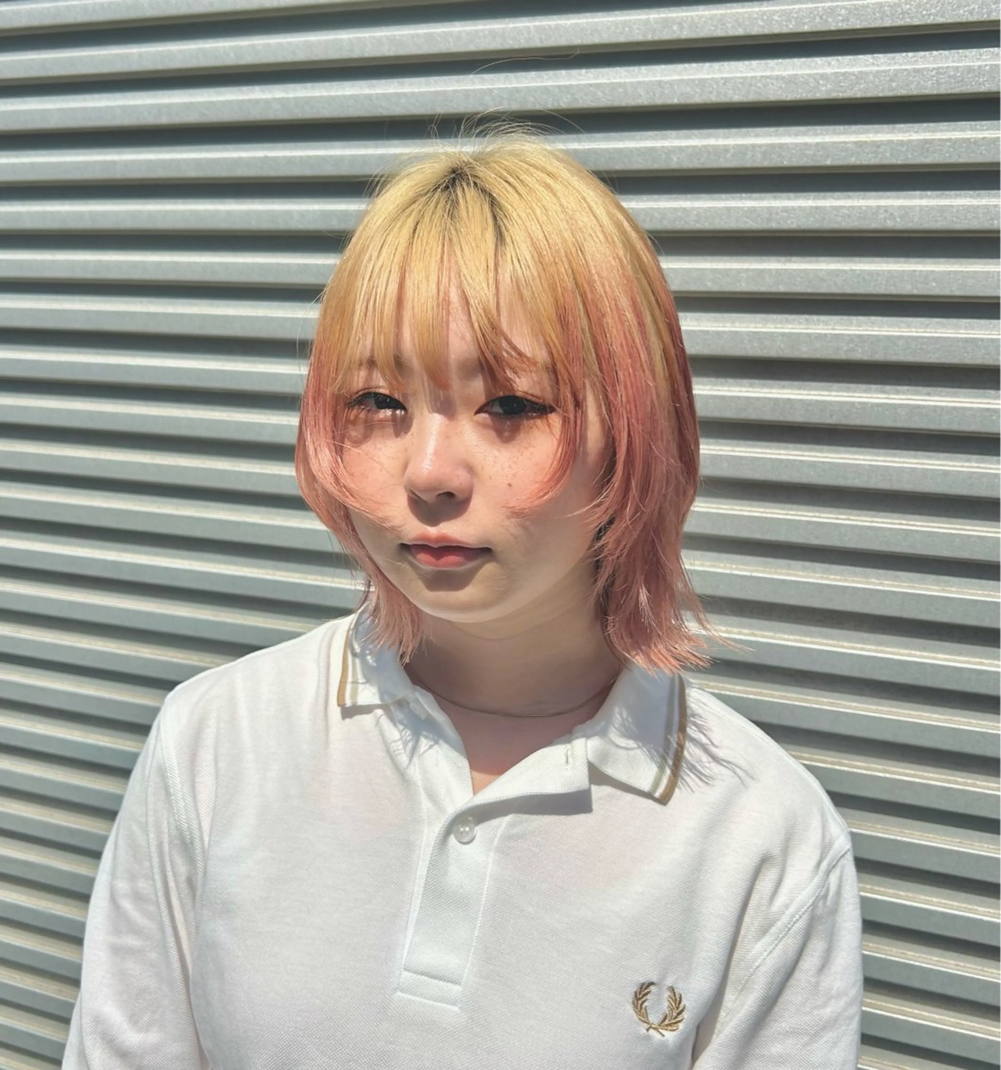 ミディアム カラー レイヤーカット 🩷愛咲🩷レイヤー /透明感カラーのヘアスタイル