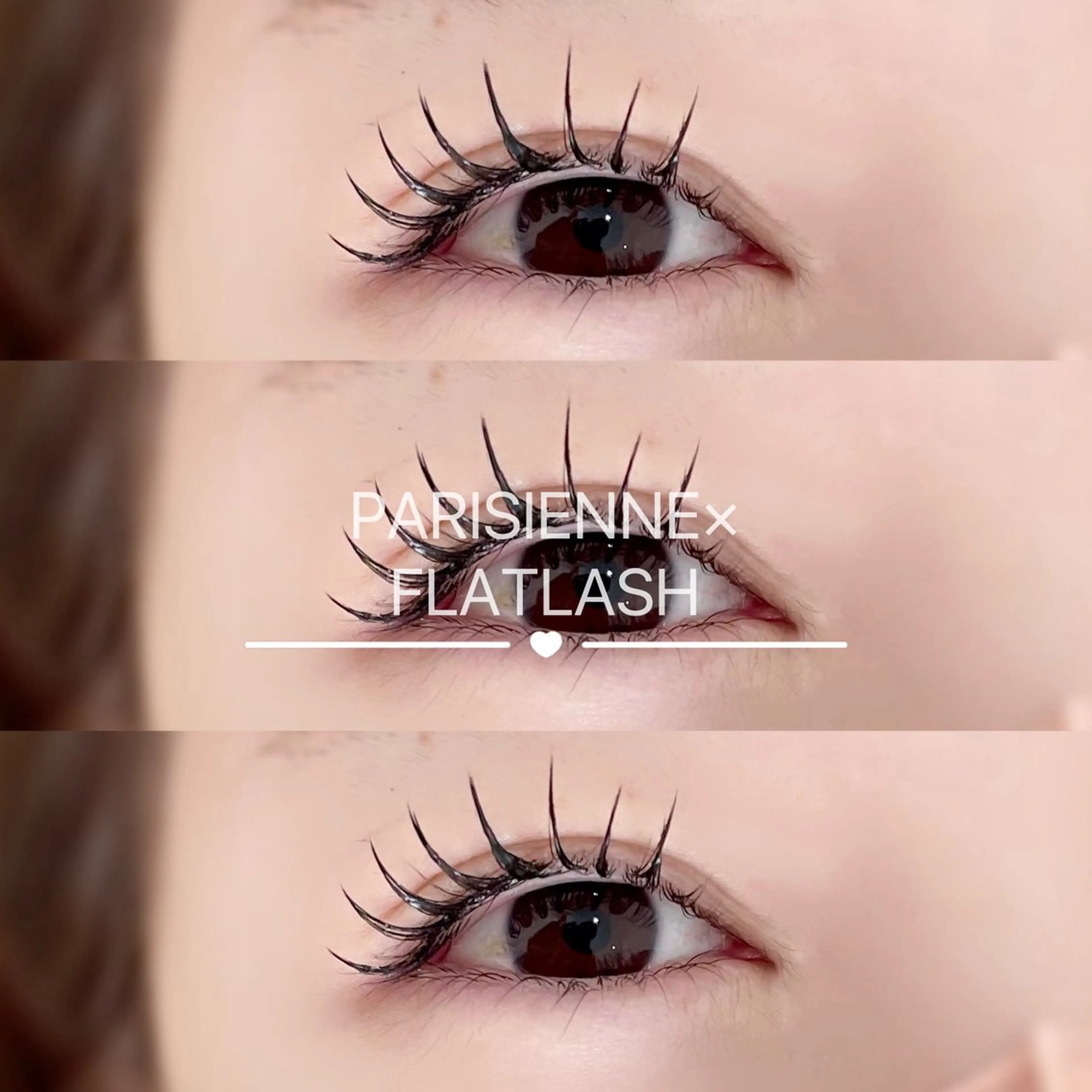 マツエク・マツパ フラットラッシュ パリジェンヌラッシュリフト ulu MISAKI /ﾊﾟﾘ/ﾏﾂｴｸのマツエク・マツパデザイン