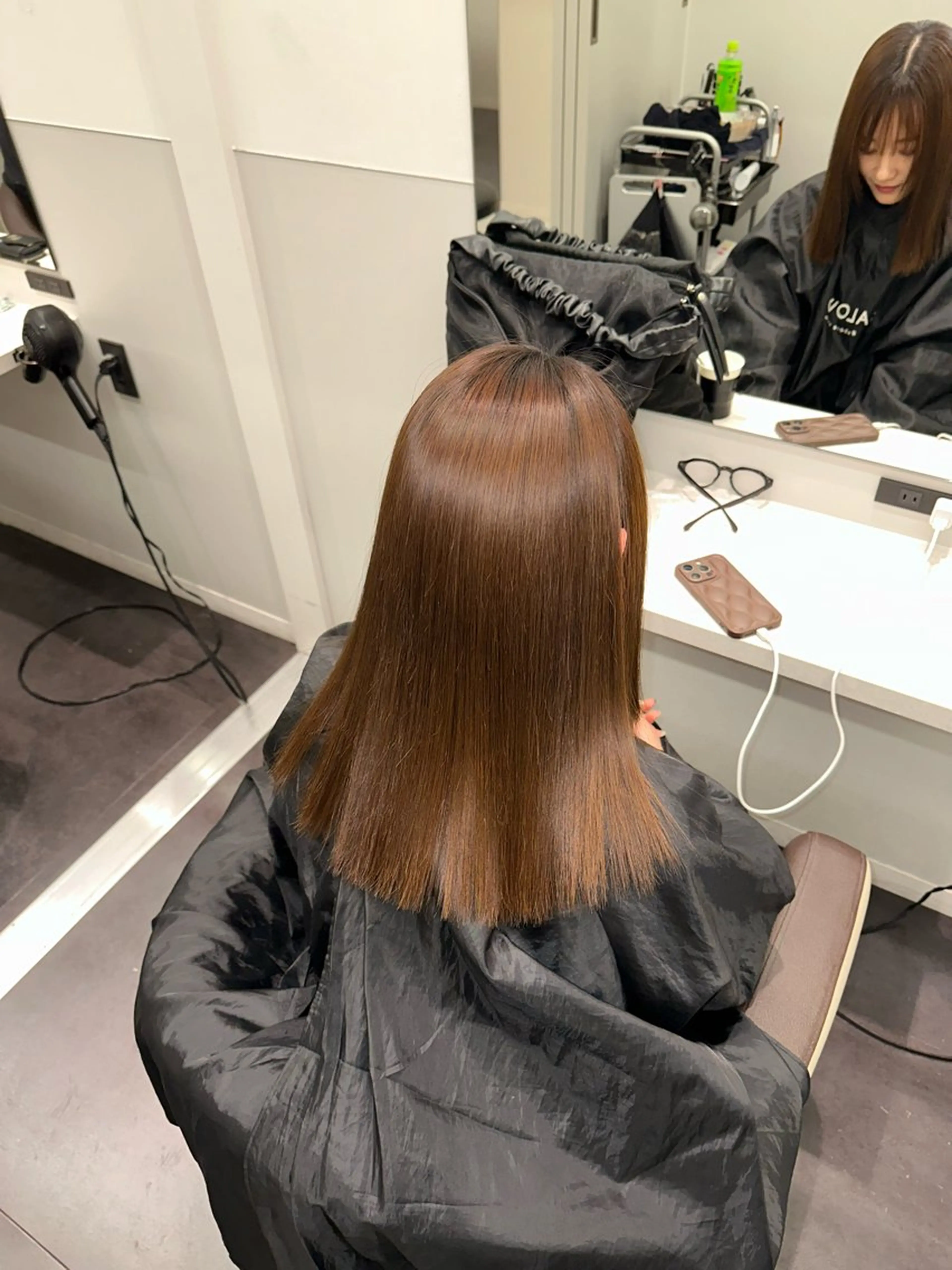 ミディアム 美髪特化✨ 伊織✨縮毛矯正✨のヘアスタイル