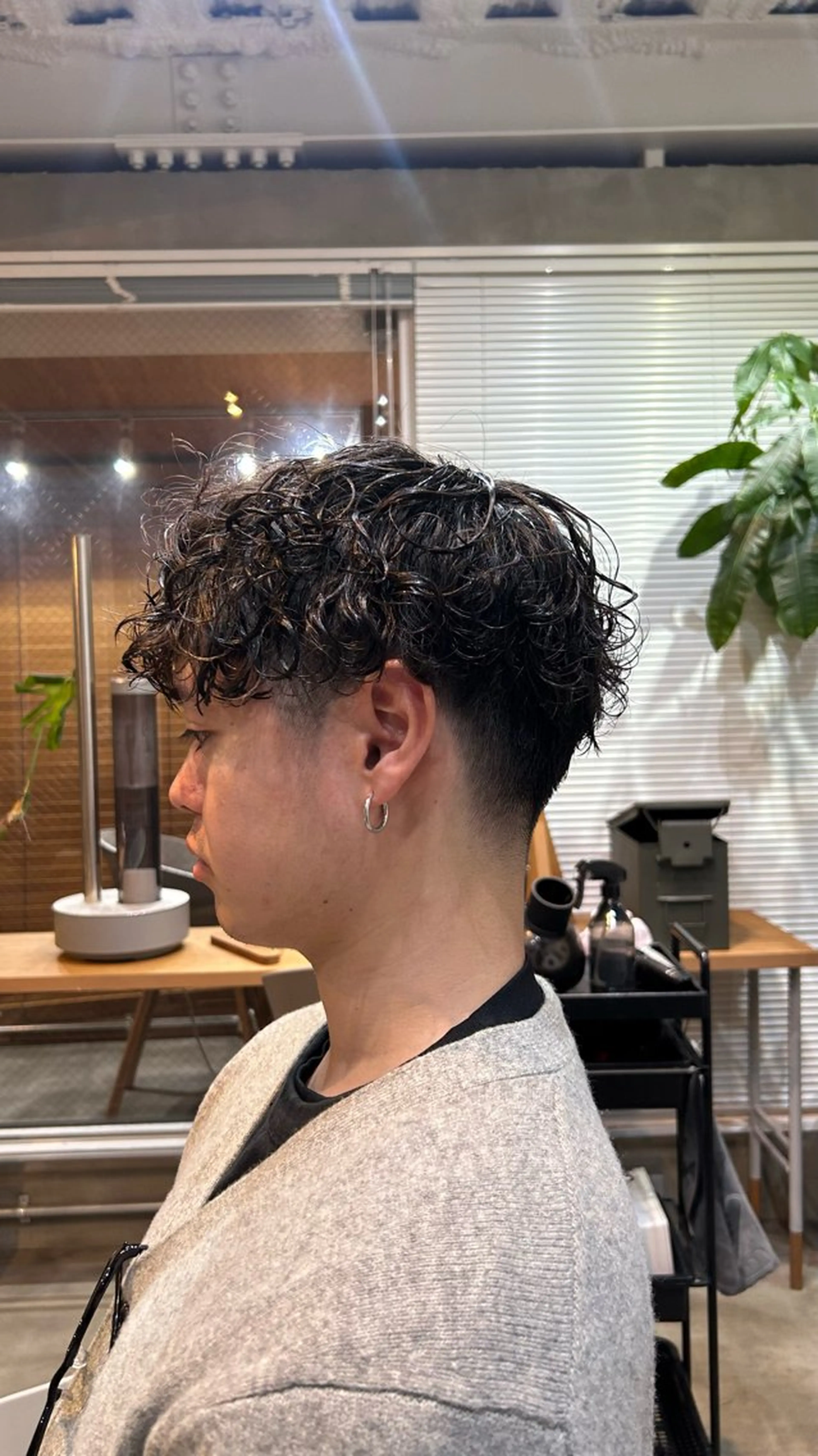 ショート メンズ マッシュ 刈り上げ 🌿ボブ パーマ高橋啓太🌿のヘアスタイル