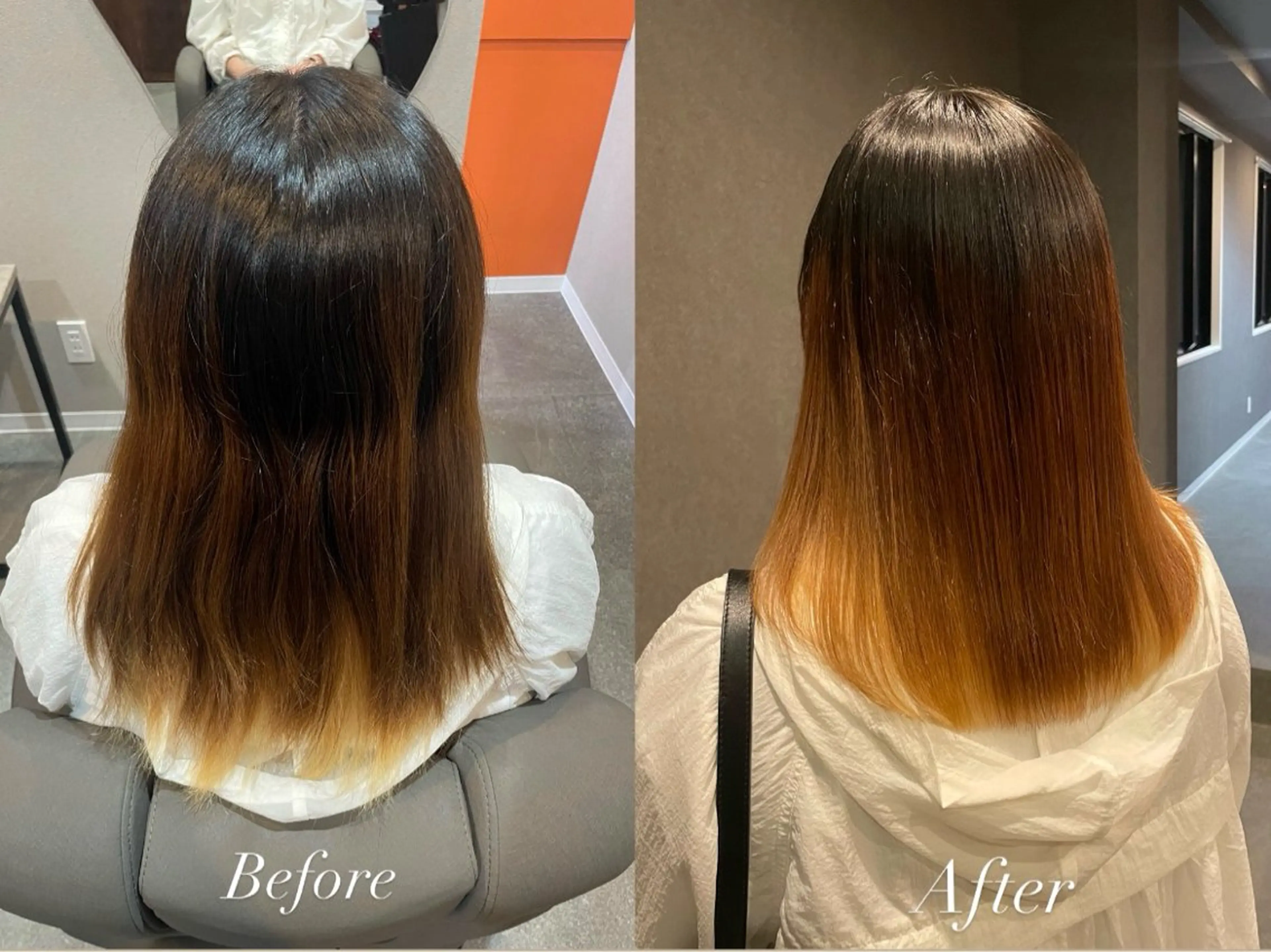 ロング パーマ ストレートパーマ カット 縮毛矯正 宇野 颯太のヘアスタイル