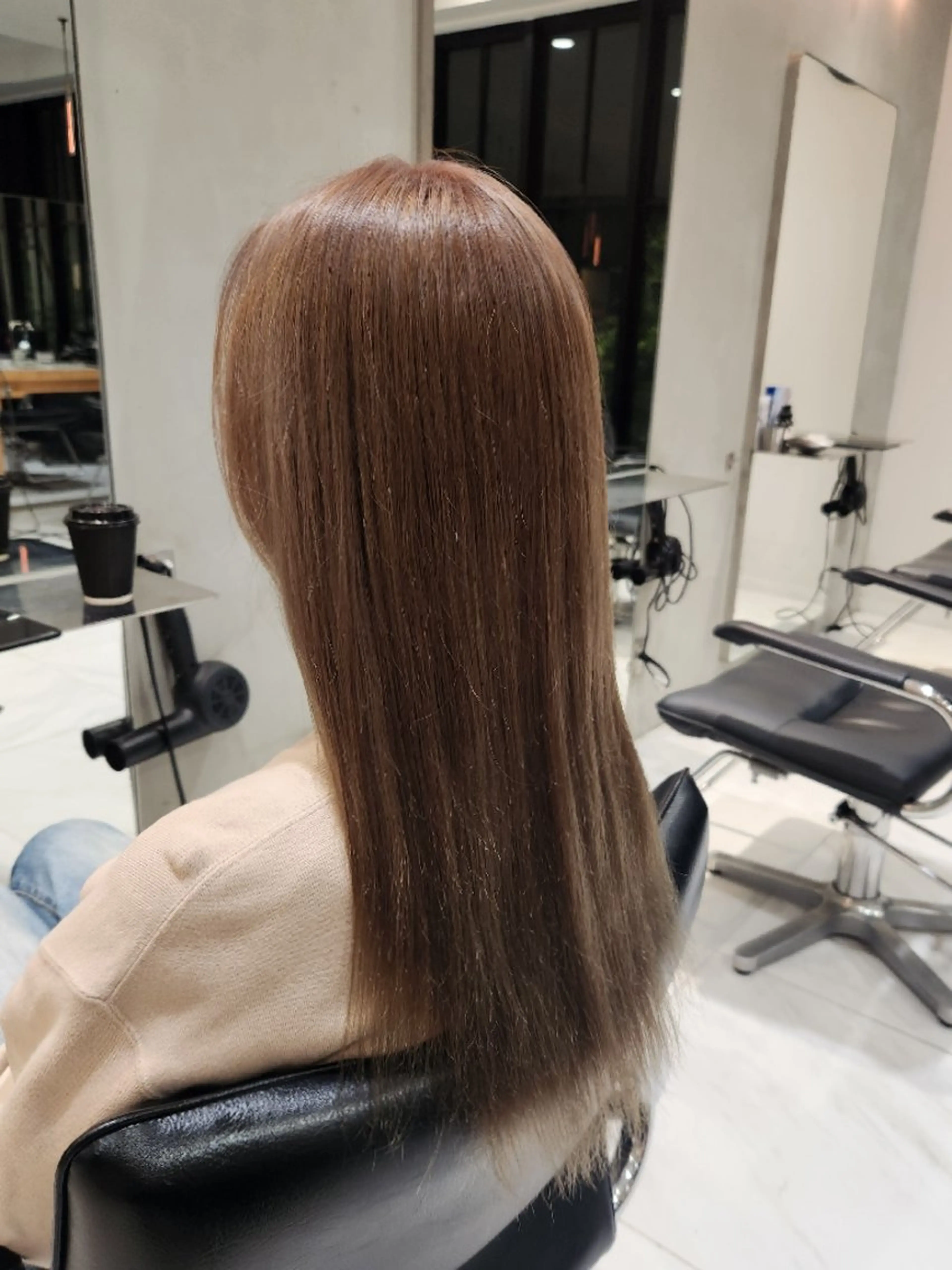 ロング カラー ヘアカラー トリートメント ヘッドスパ RUA💜‪ ボブカット💜のヘアスタイル