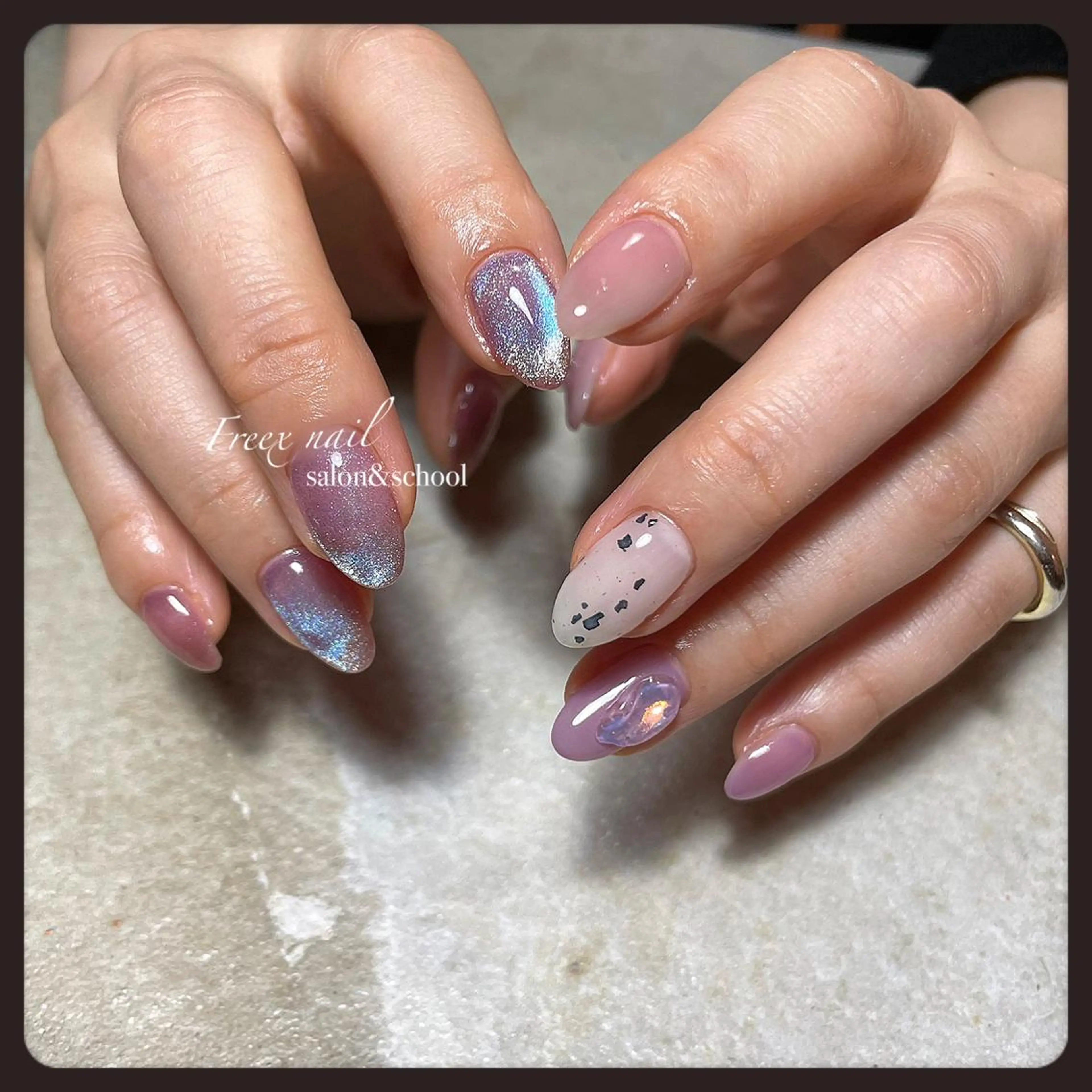 ネイル ハンドネイル フットネイル freex nail /ニュアンス/個性派のネイルデザイン