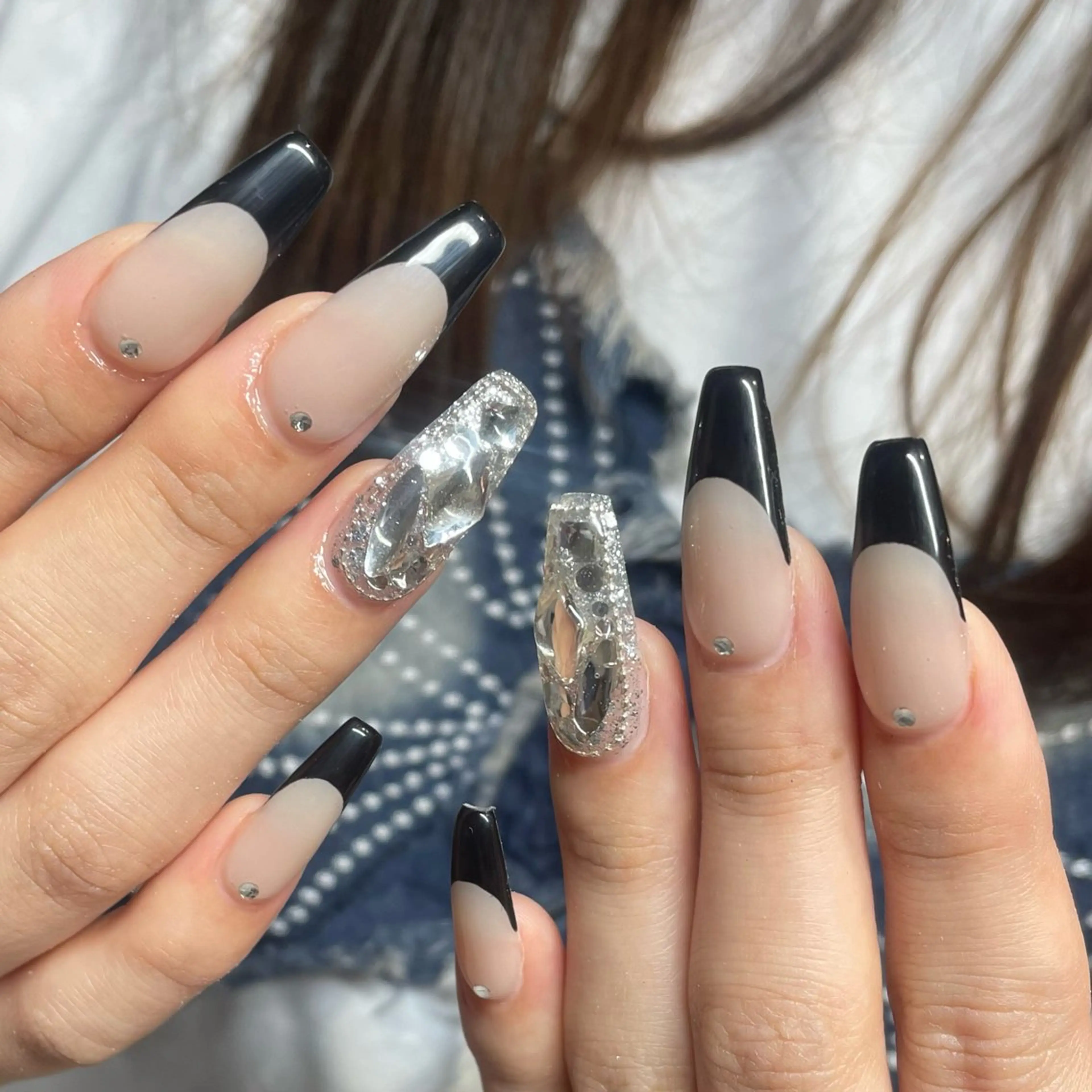 ネイル フレンチネイル スカルプネイル ネイルチップ ハンドネイル IROHA NAIL 横山佳那のネイルデザイン