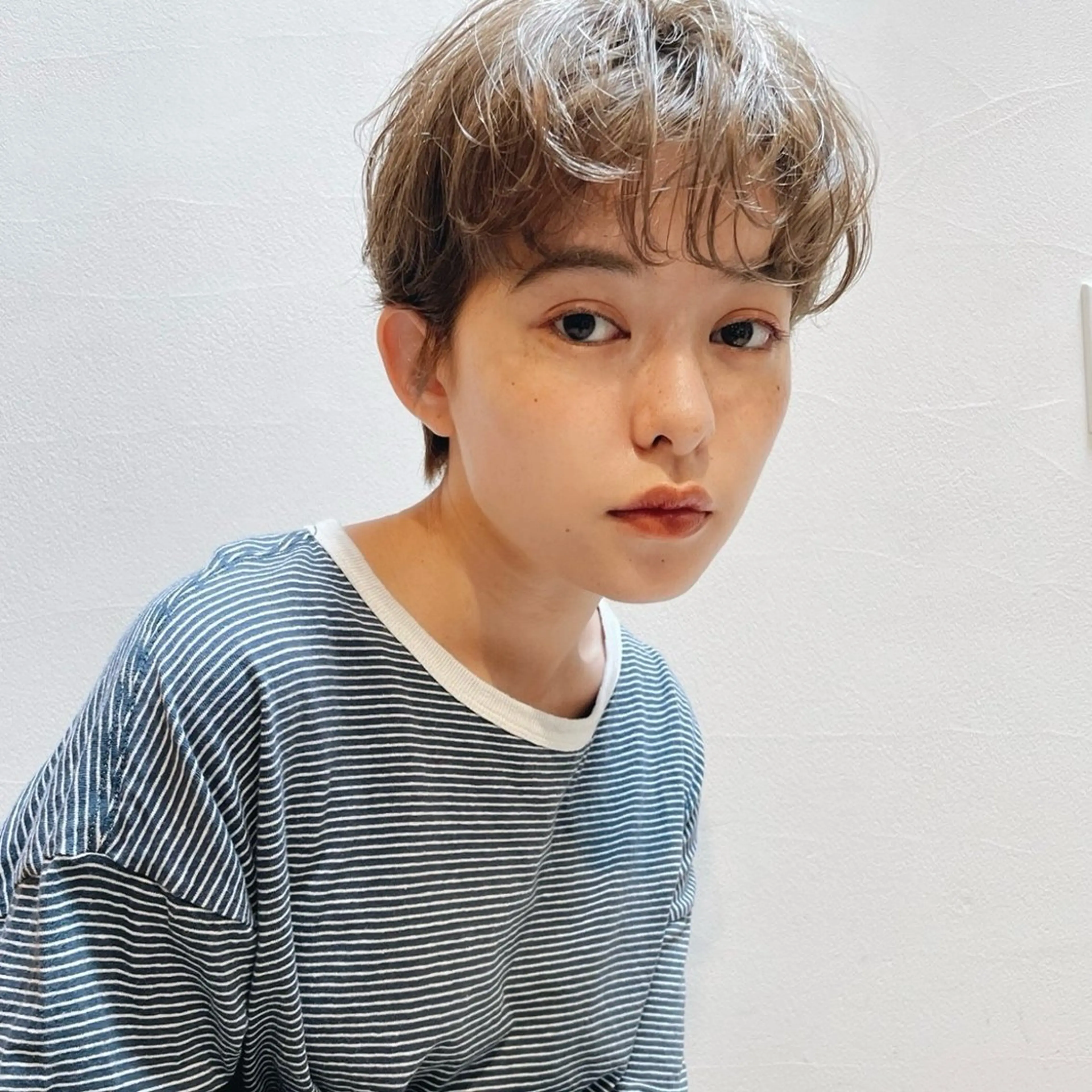 🌿透明感🌿【カット➕ブリーチorブリーチ無しダブルカラー➕3step TR】ショート/ボブ/レイヤーの写真