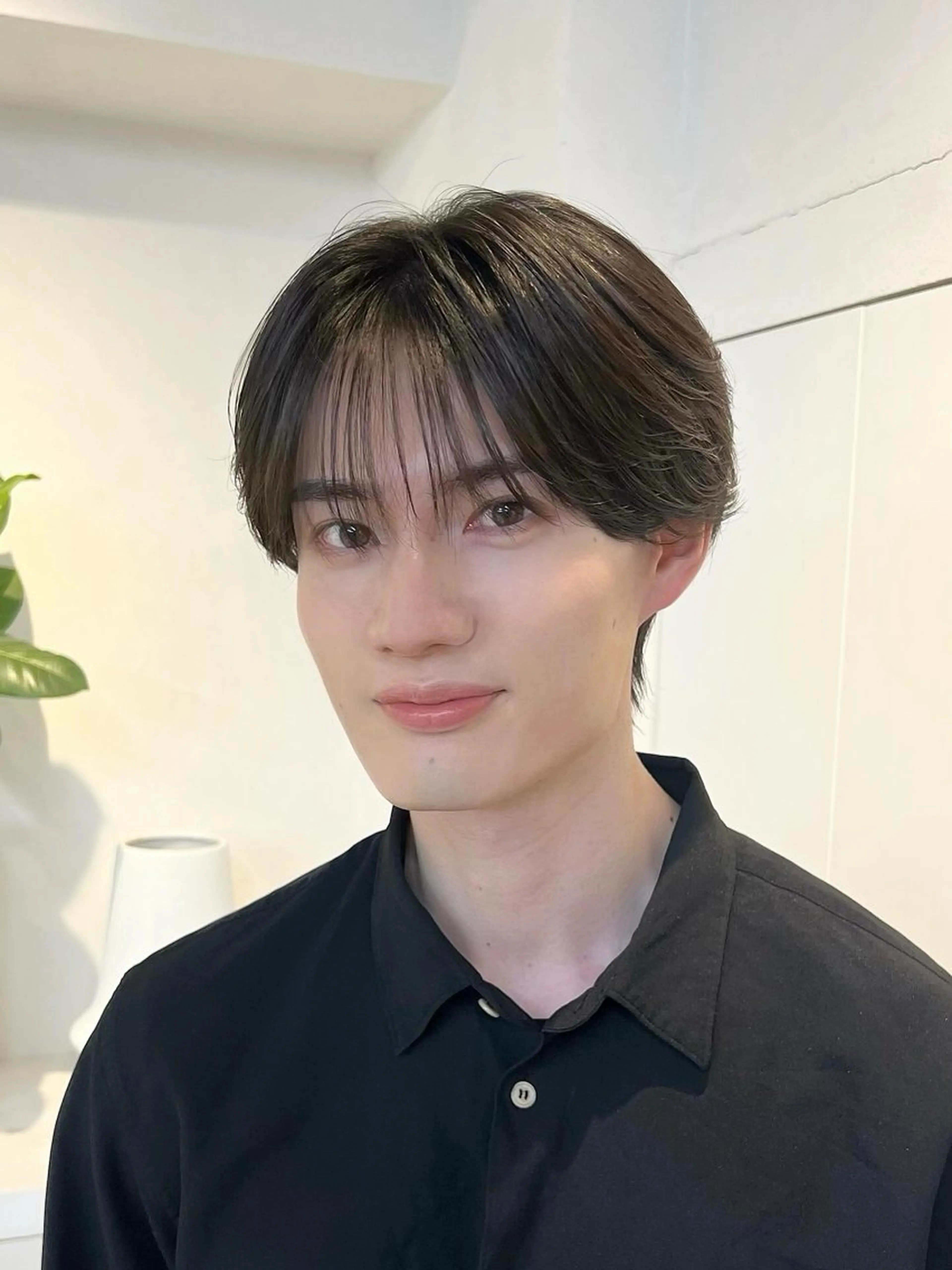 メンズ ヘアカラー トリートメント 表参道/kozue/ 艶髪/髪質改善のヘアスタイル