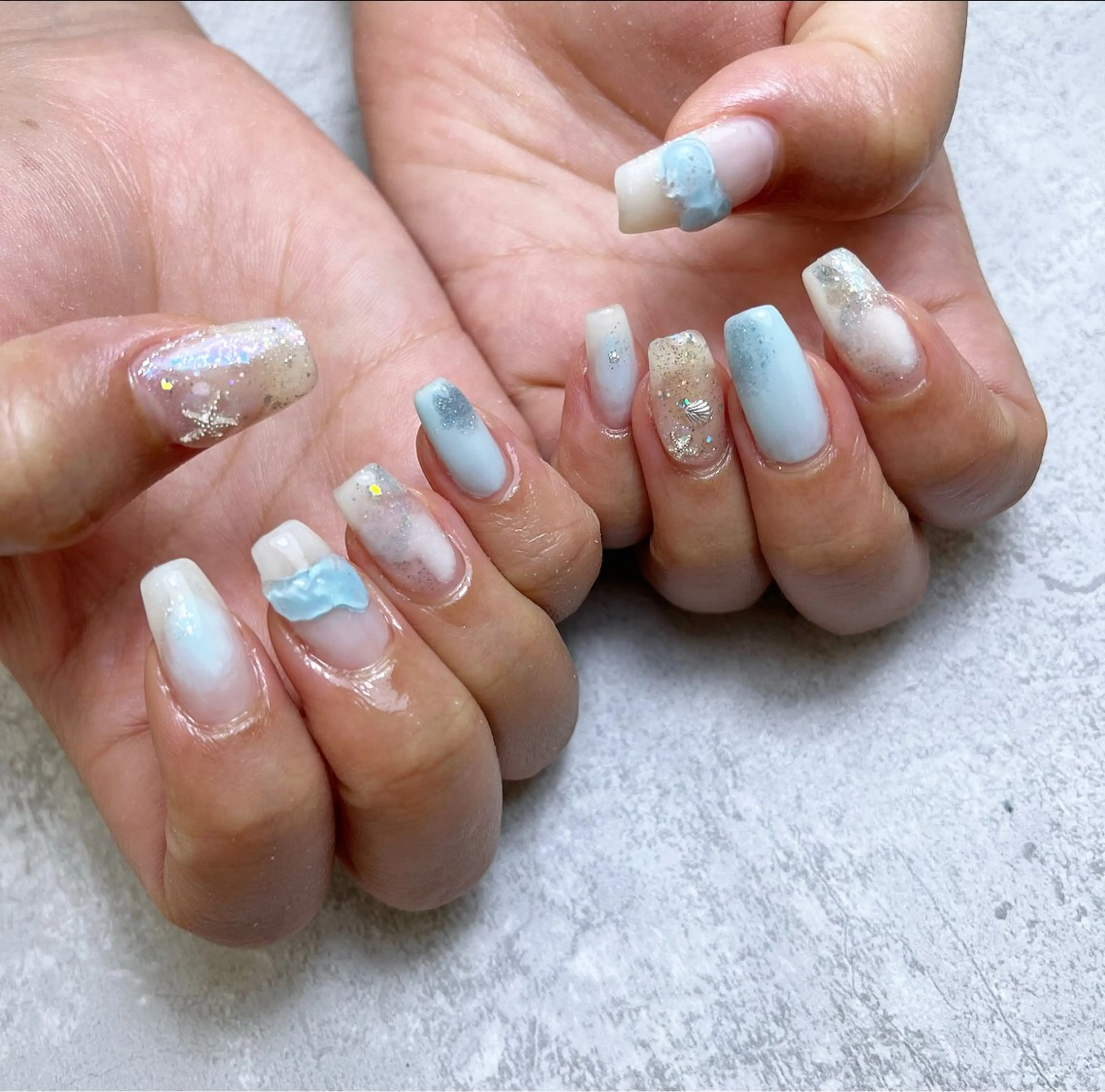 ネイル ぷっくりネイル #Amin nail salonのネイルデザイン