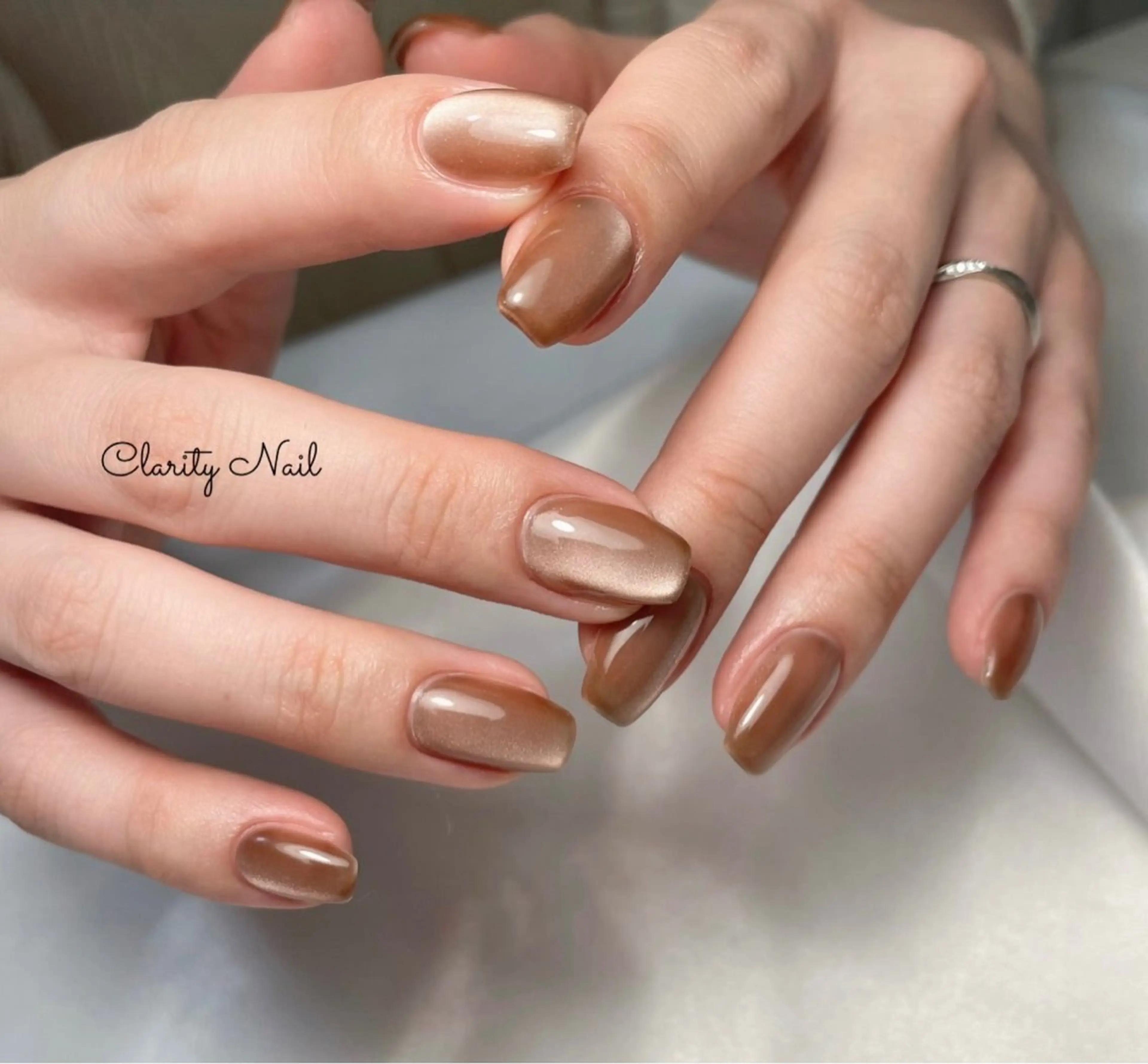 ネイル ワンカラーネイル ハンドネイル Clarity Nailのネイルデザイン