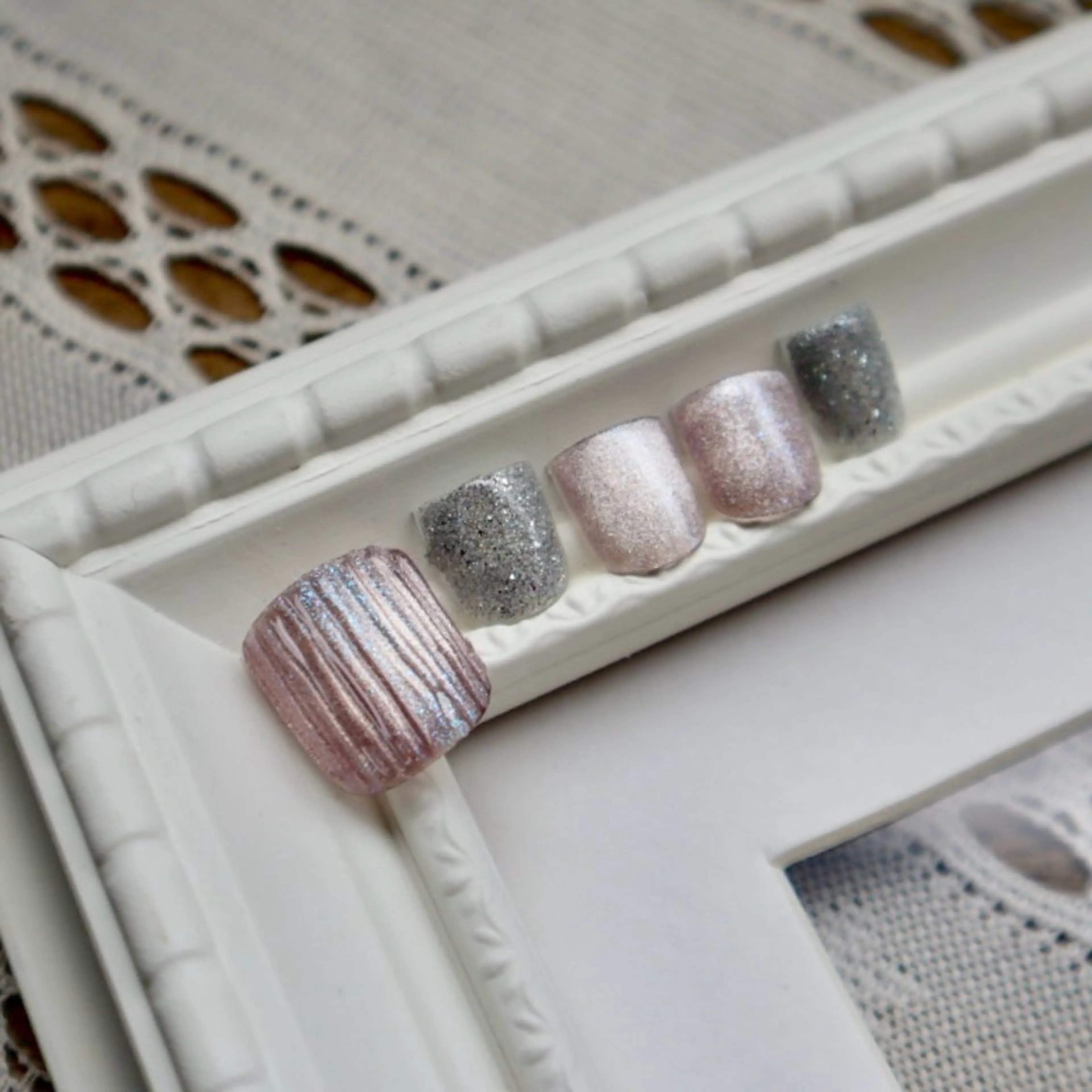 ネイル マグネットネイル フットネイル Reflection marikoのネイルデザイン