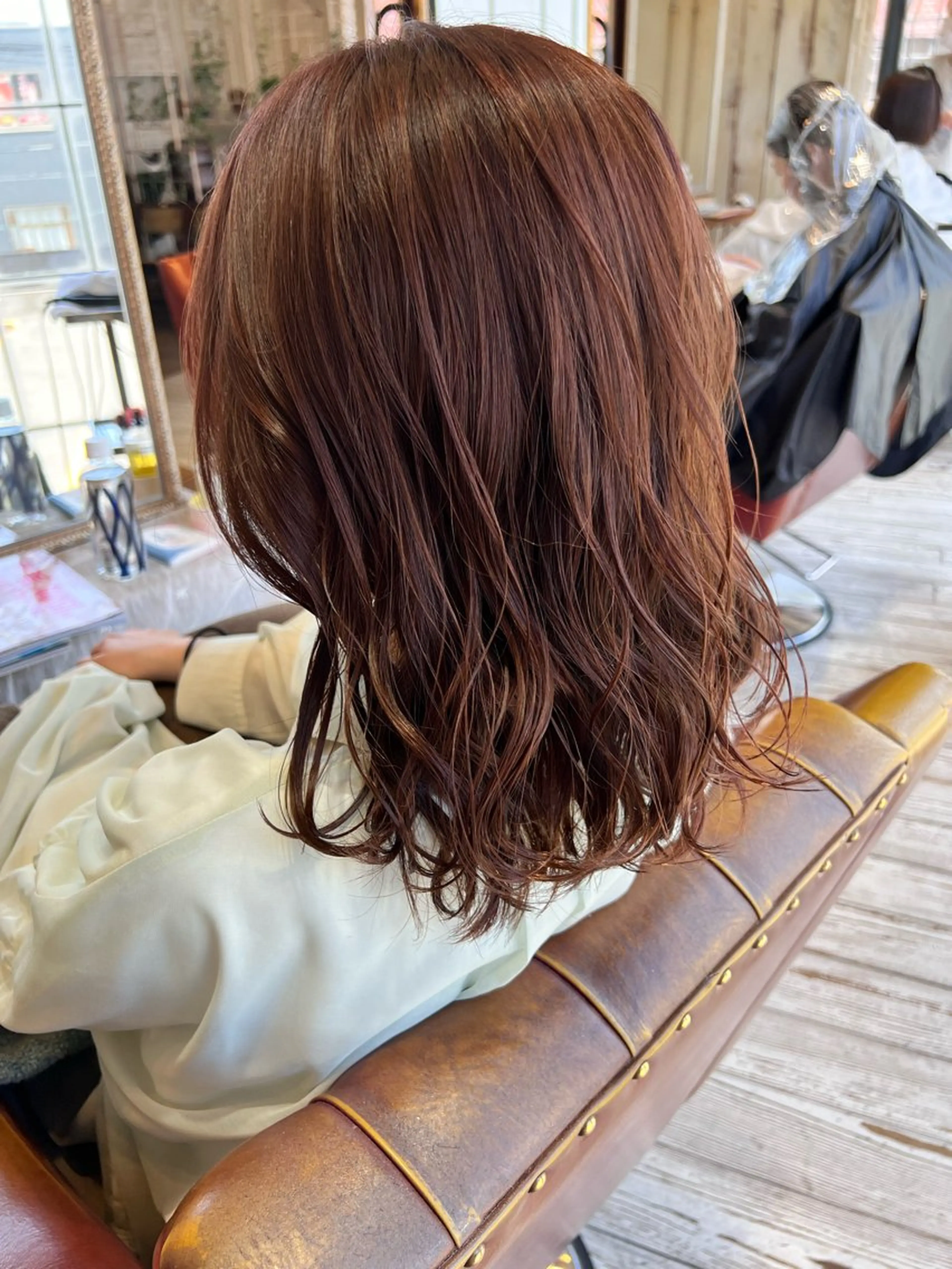 ロング カラー 大塚 実優のヘアスタイル