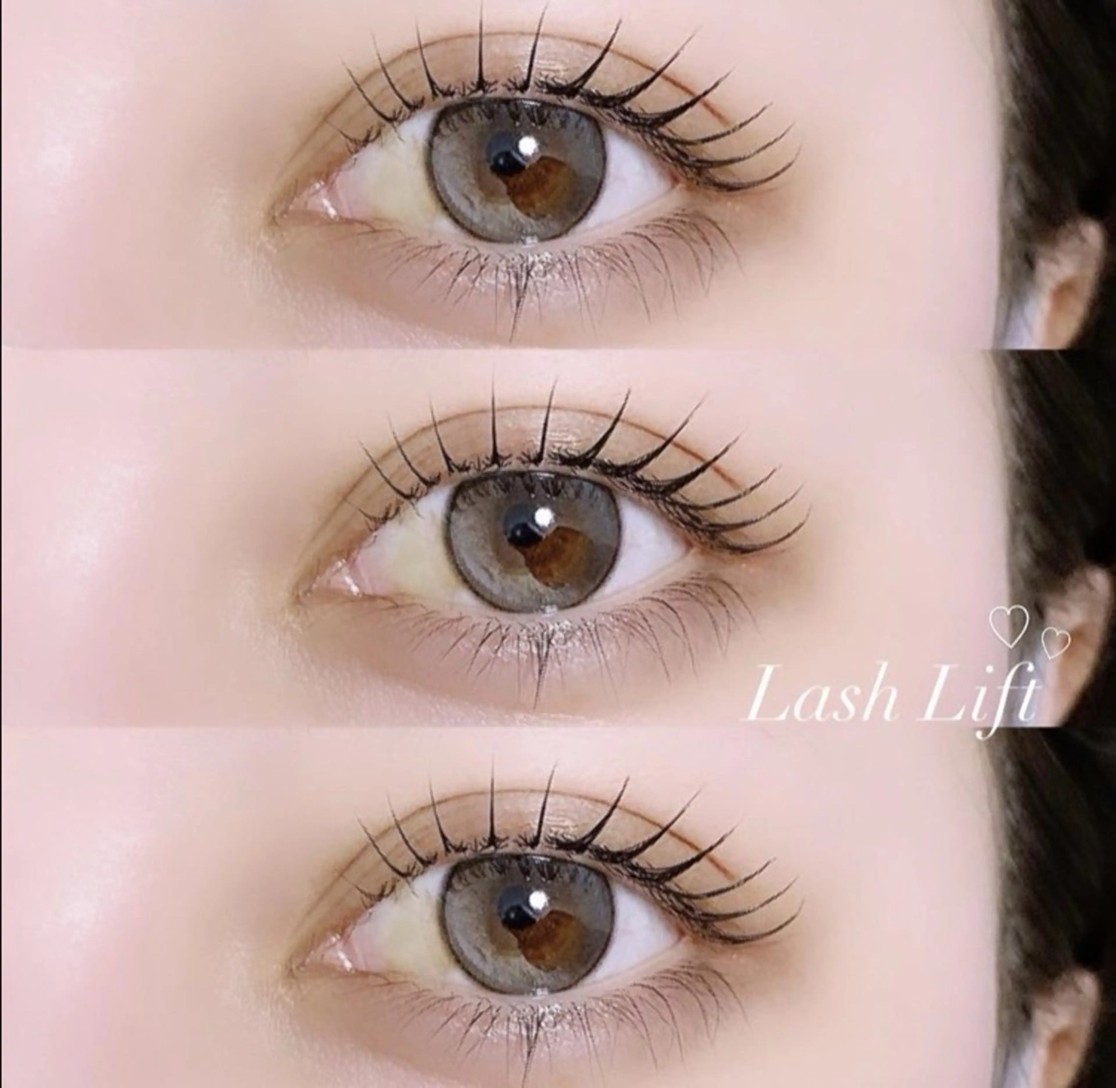 🌈上まつげパーマ×🌼美眉スタイリング(wax)の写真