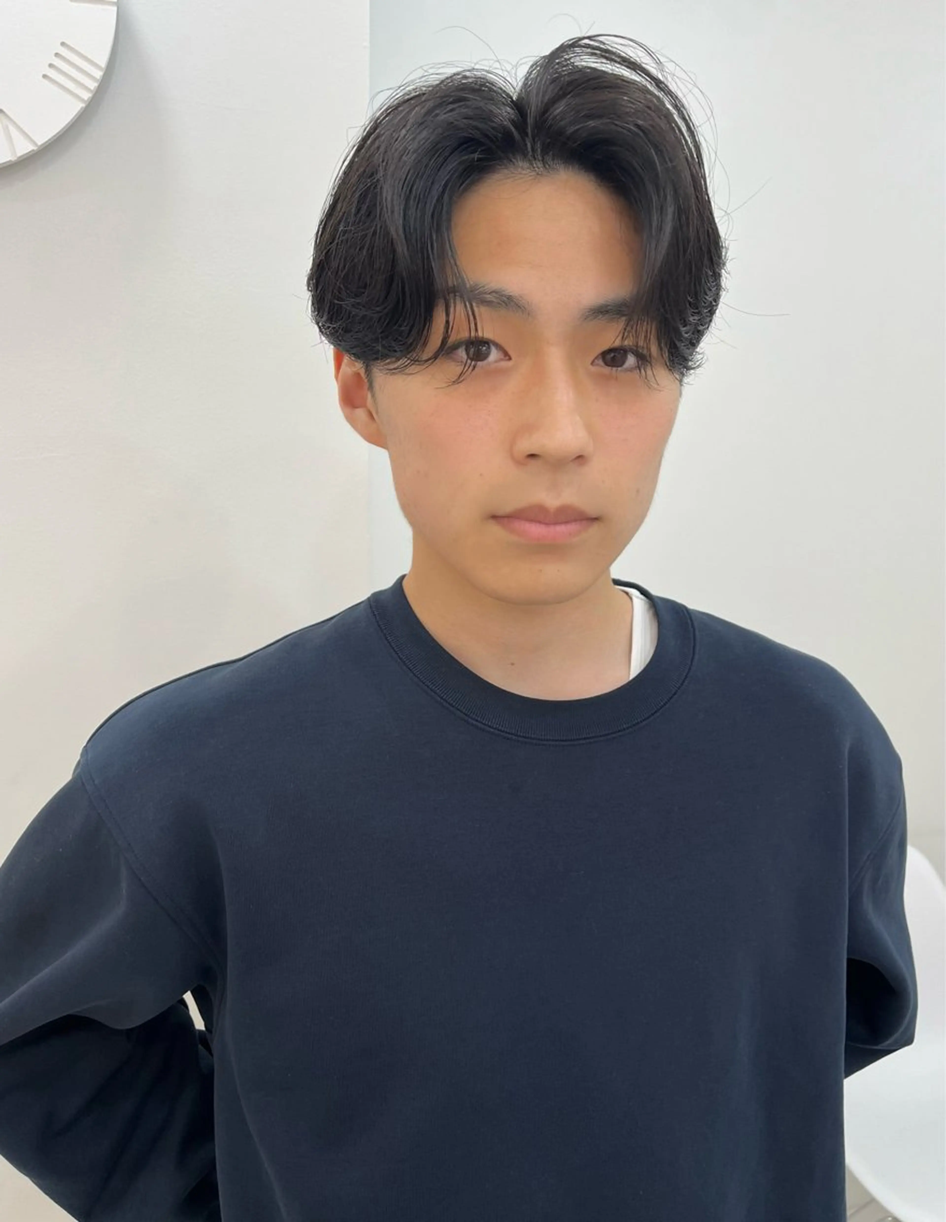 ショート パーマ メンズ メンズパーマ 網谷 萌夏のヘアスタイル