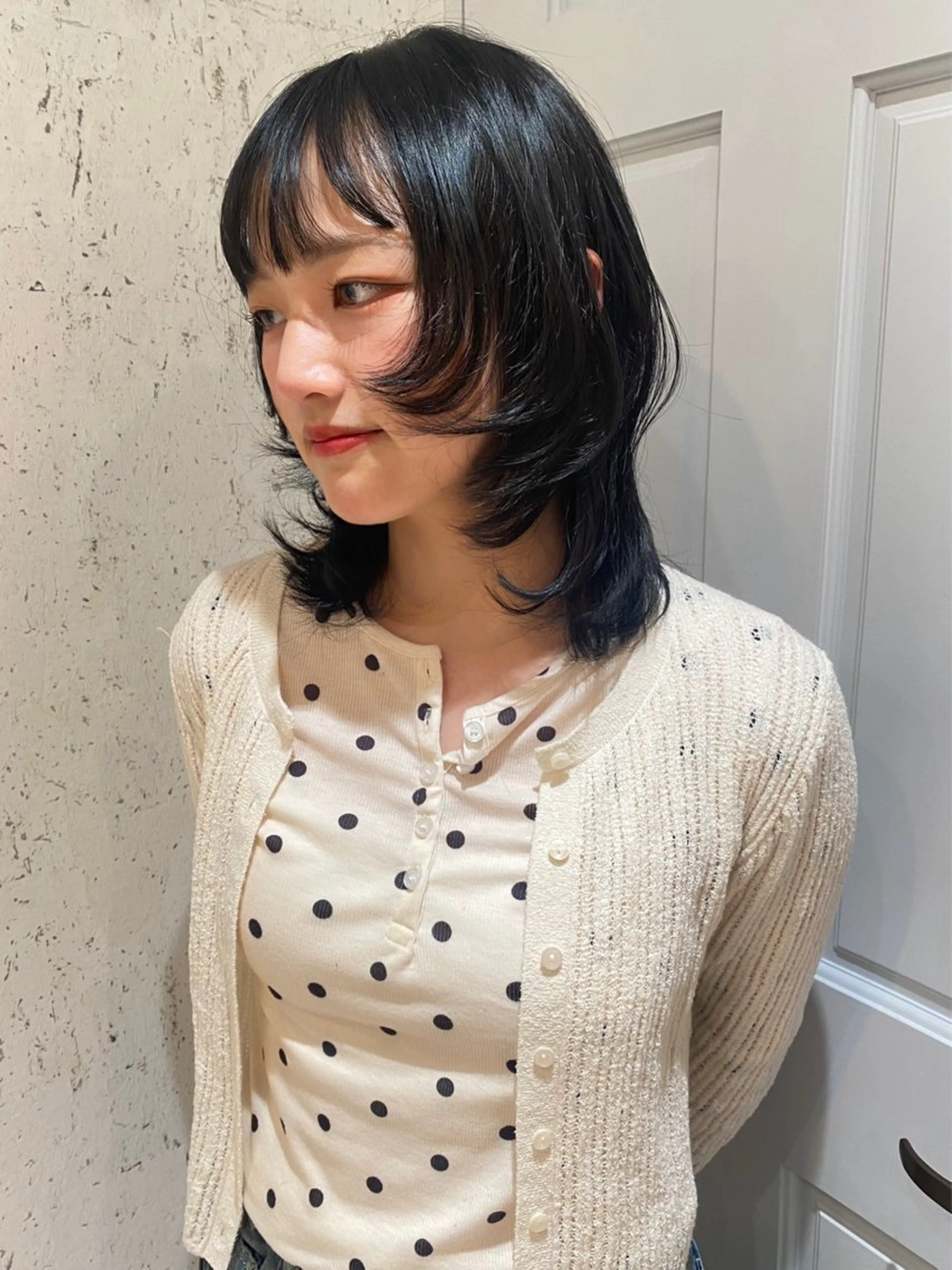 ミディアム カラー カット ヘアカラー トリートメント mai / linoah˚✧のヘアスタイル