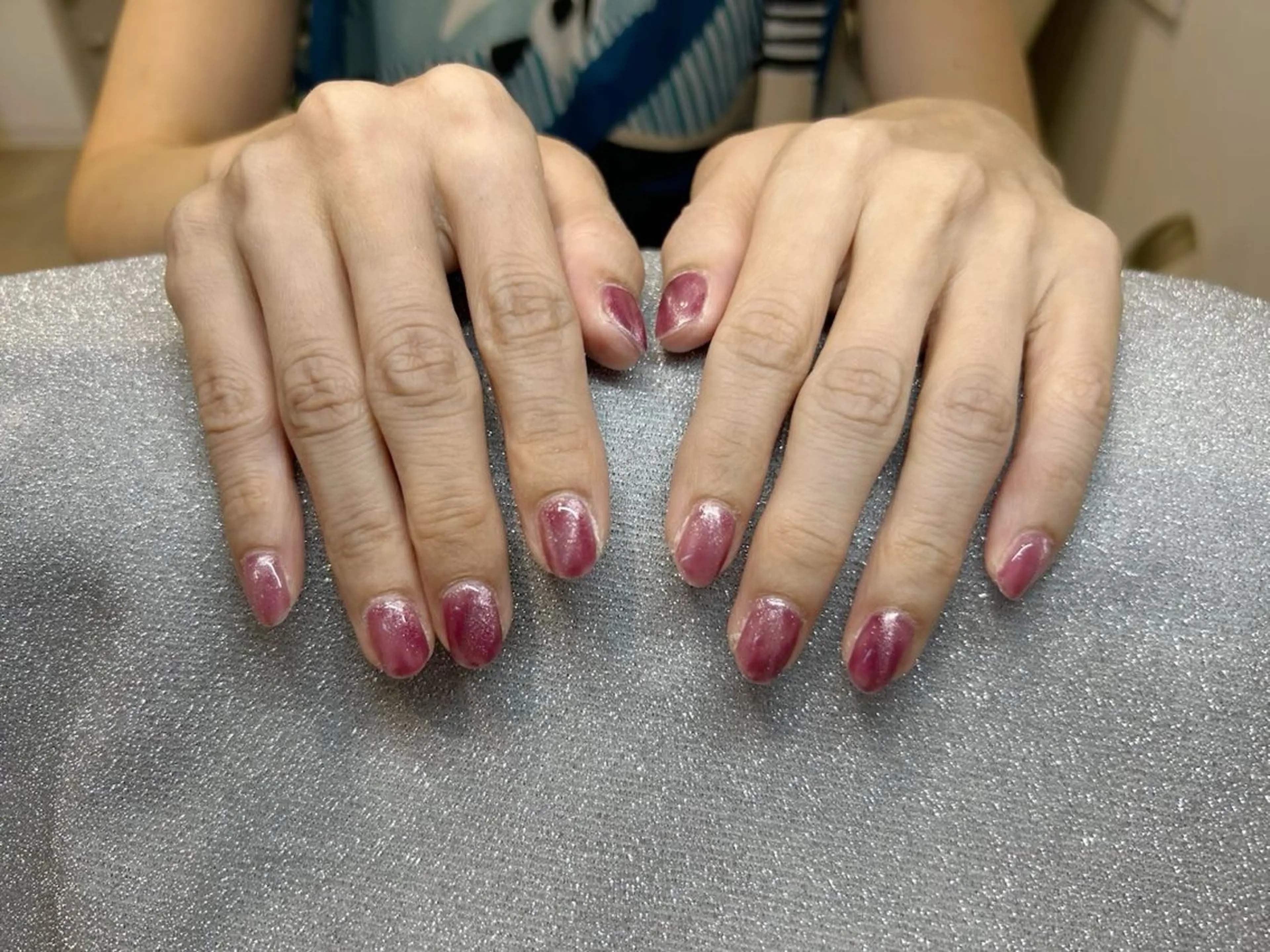 ネイル マグネットネイル ゆ ゆのネイルデザイン