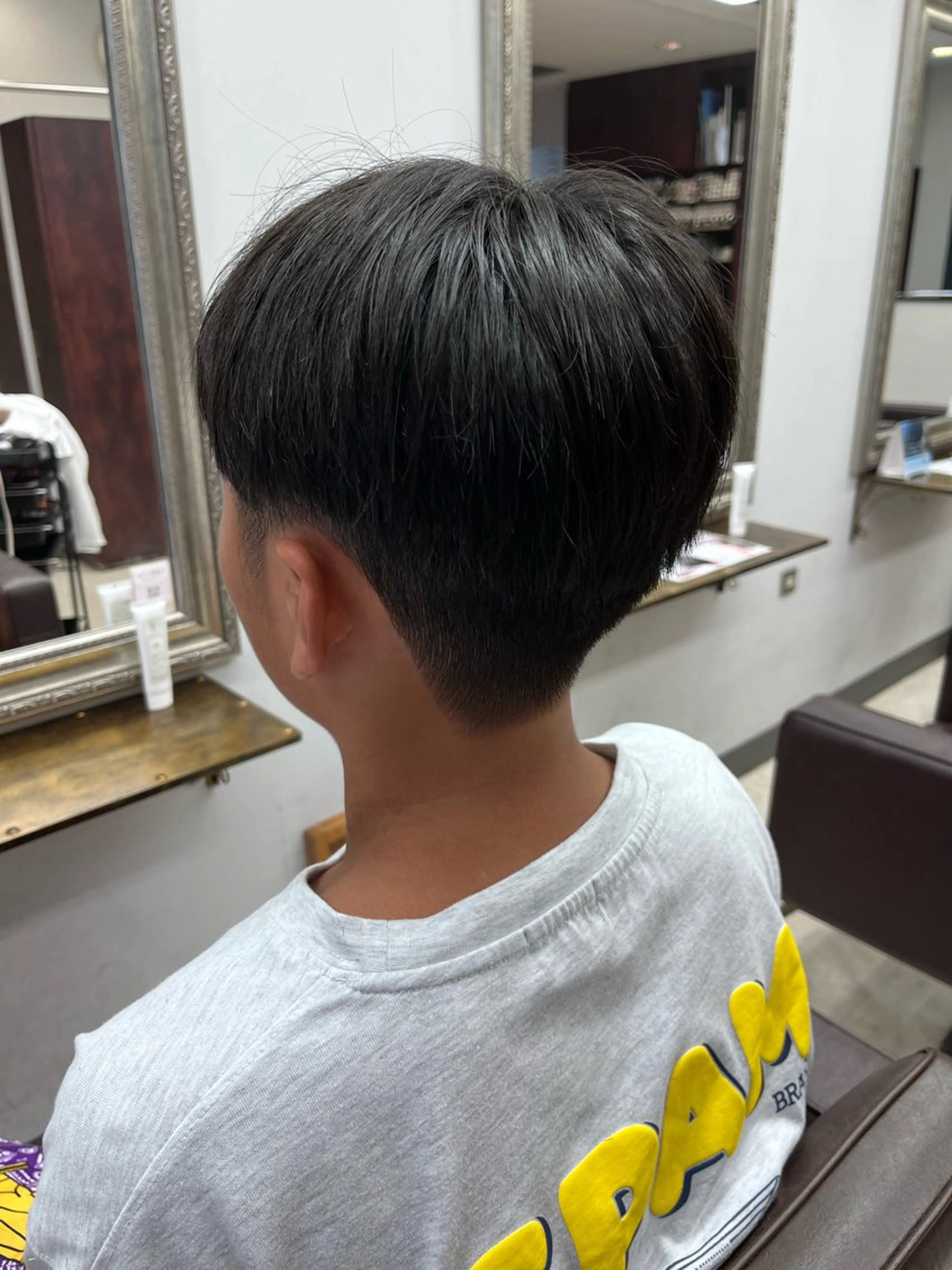 ショート メンズ キッズ カット 小島 凜のヘアスタイル