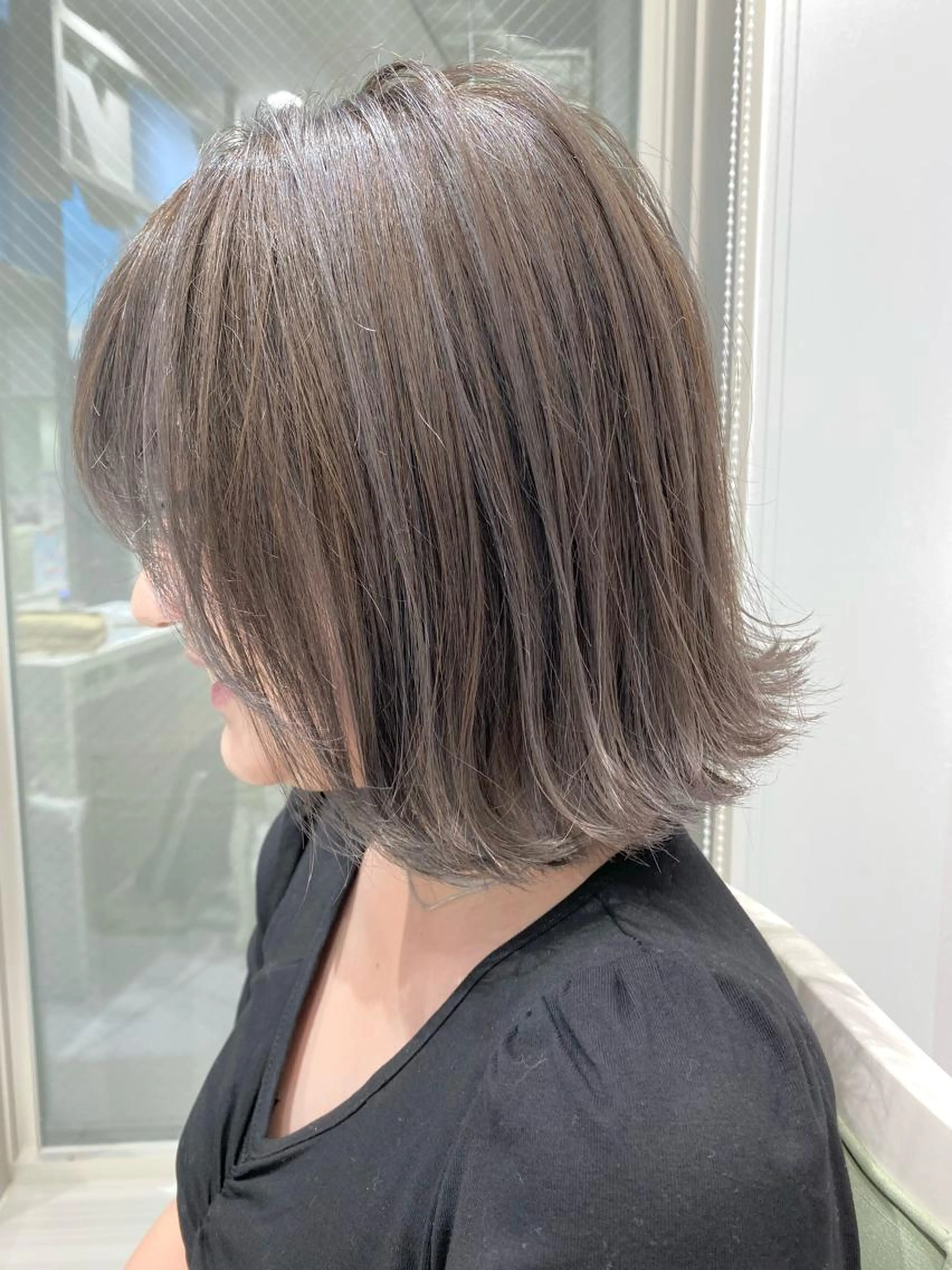 カット & イルミナカラー&ポイントハイライト⭐️の写真