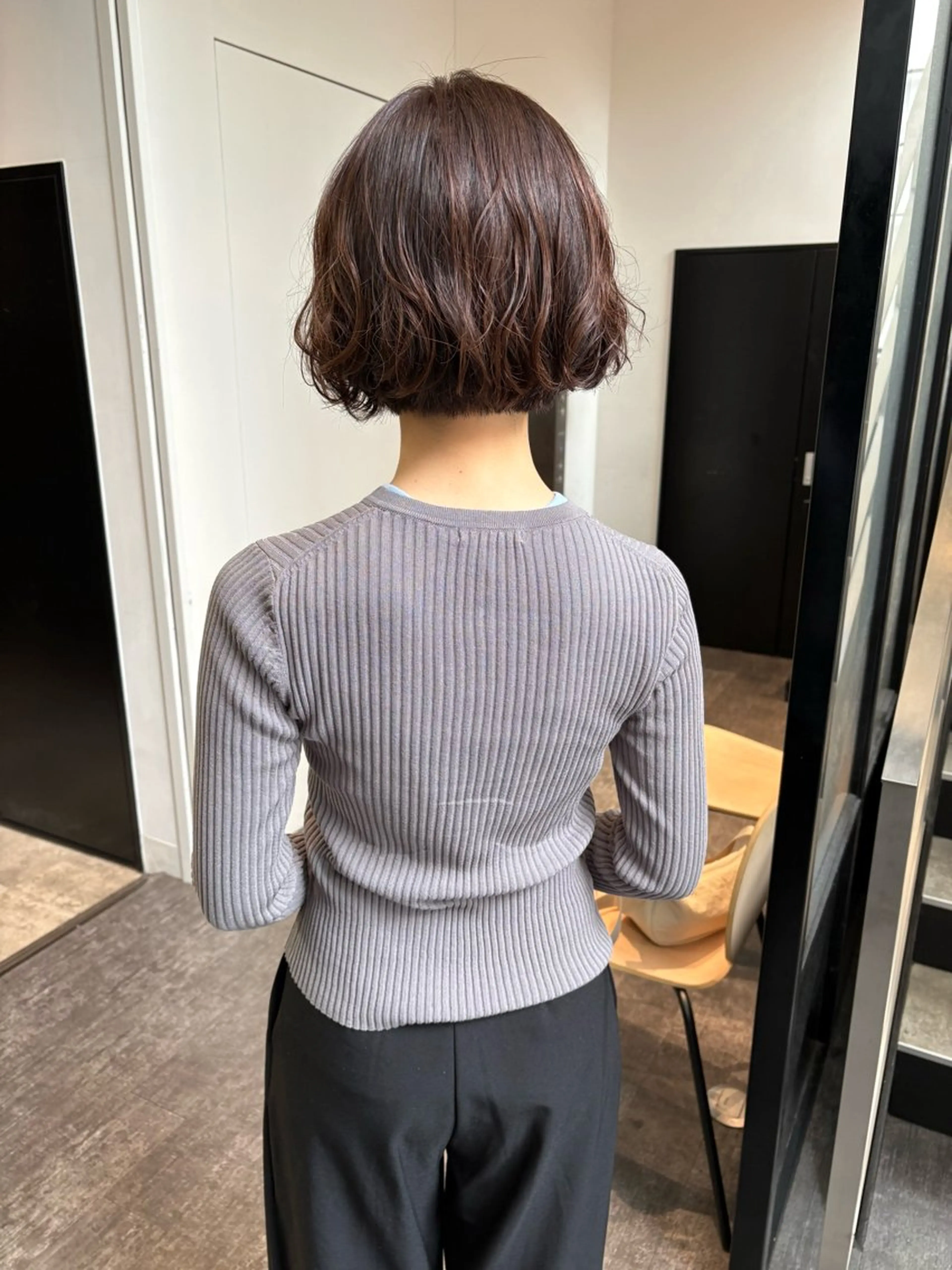 ショート カラー カット ヘアカラー トリートメント mao ｜ 柔らか艶カラー🫧のヘアスタイル