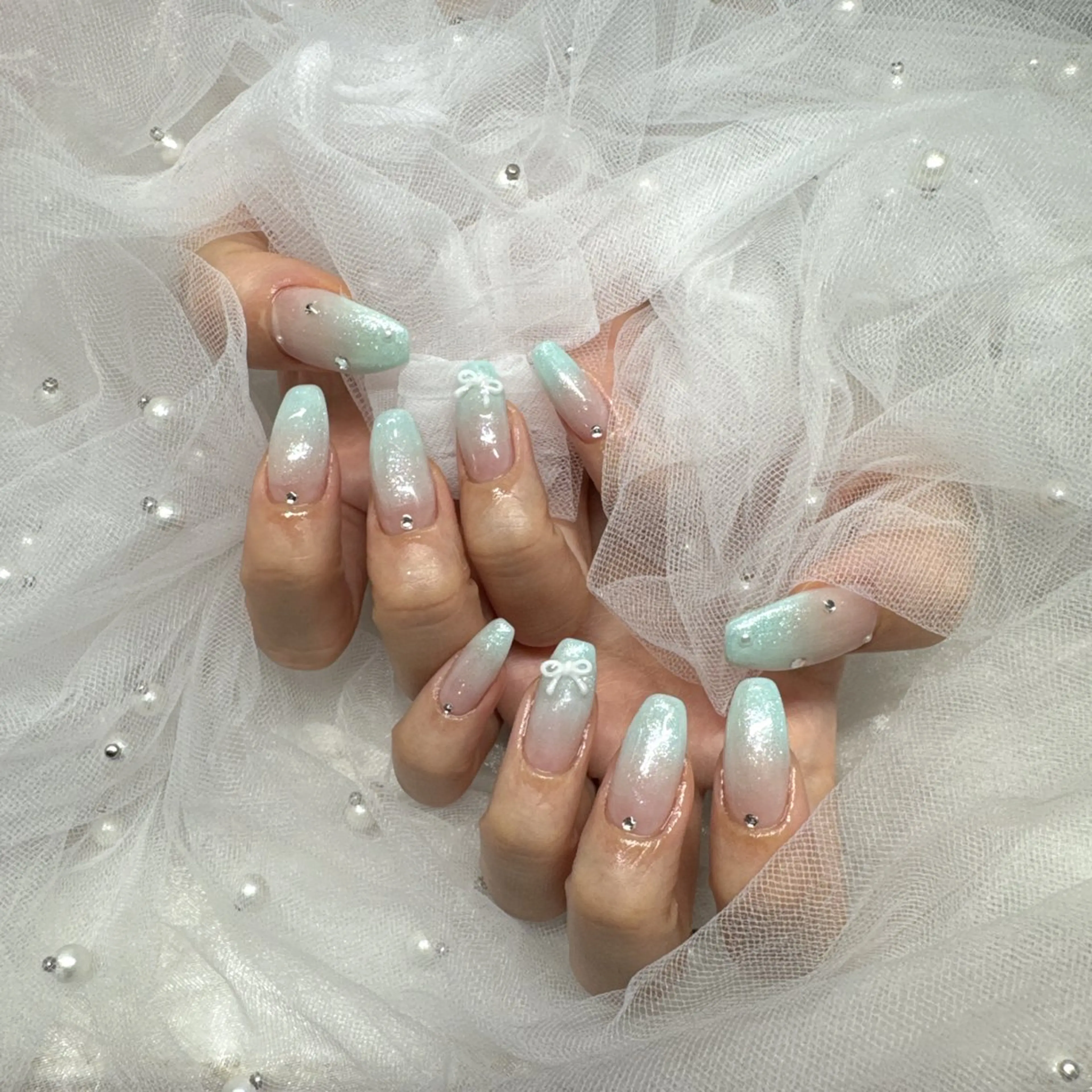 ネイル ハンドネイル ☁️BLITZ 🎀笠原雪音🎀のネイルデザイン