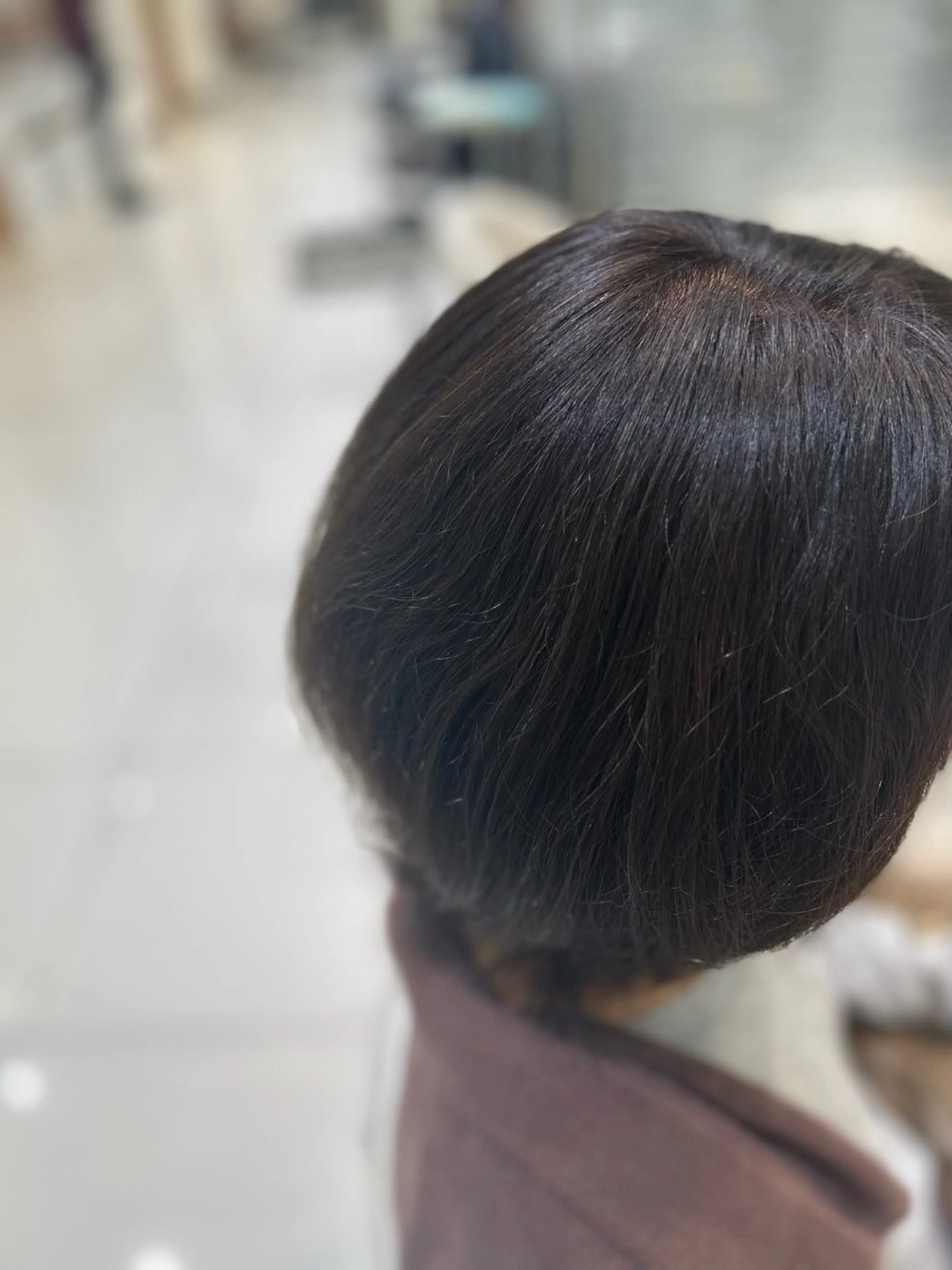 ショート カラー 縮毛矯正&髪質改善 西野のヘアスタイル