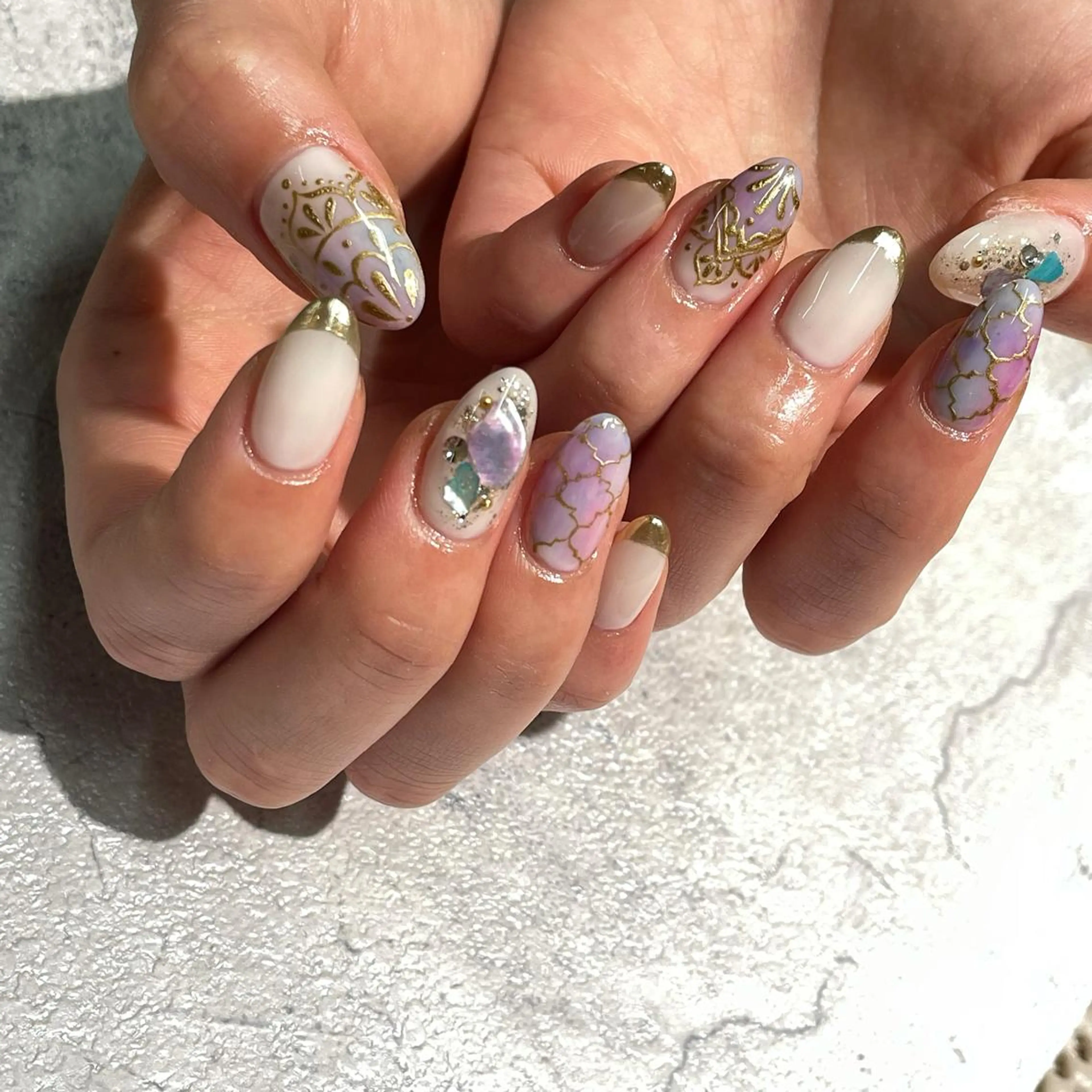 ネイル ハンドネイル ハンドケア nailsalon SuMILEのネイルデザイン