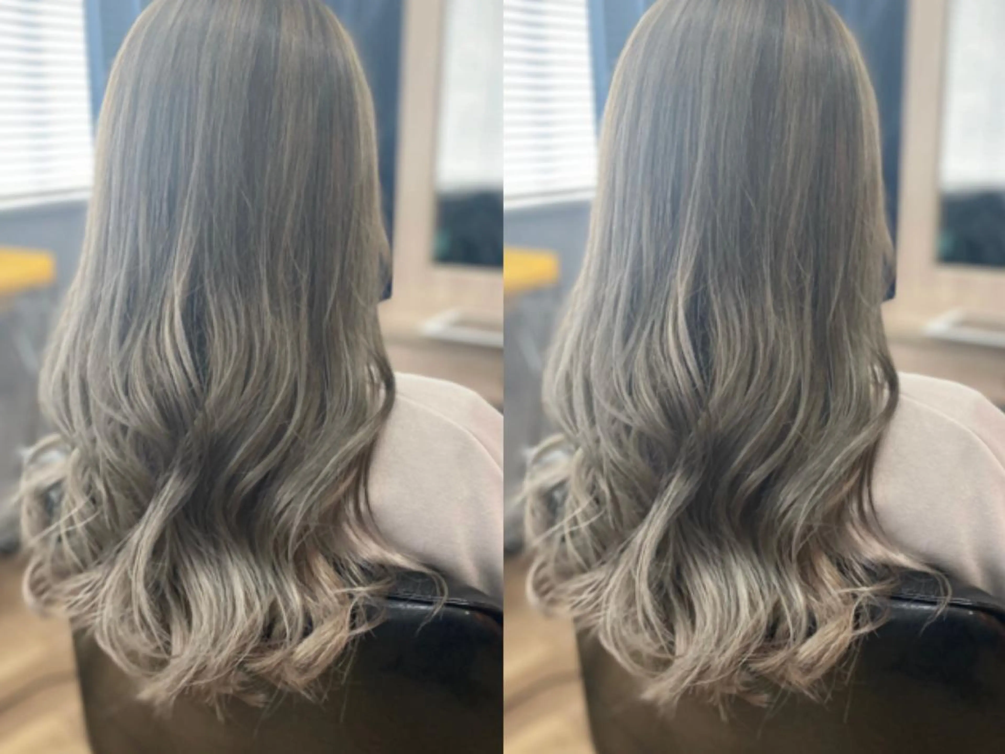 ロング カット ヘアカラー トリートメント ＳＨＩ ＺＵのヘアスタイル