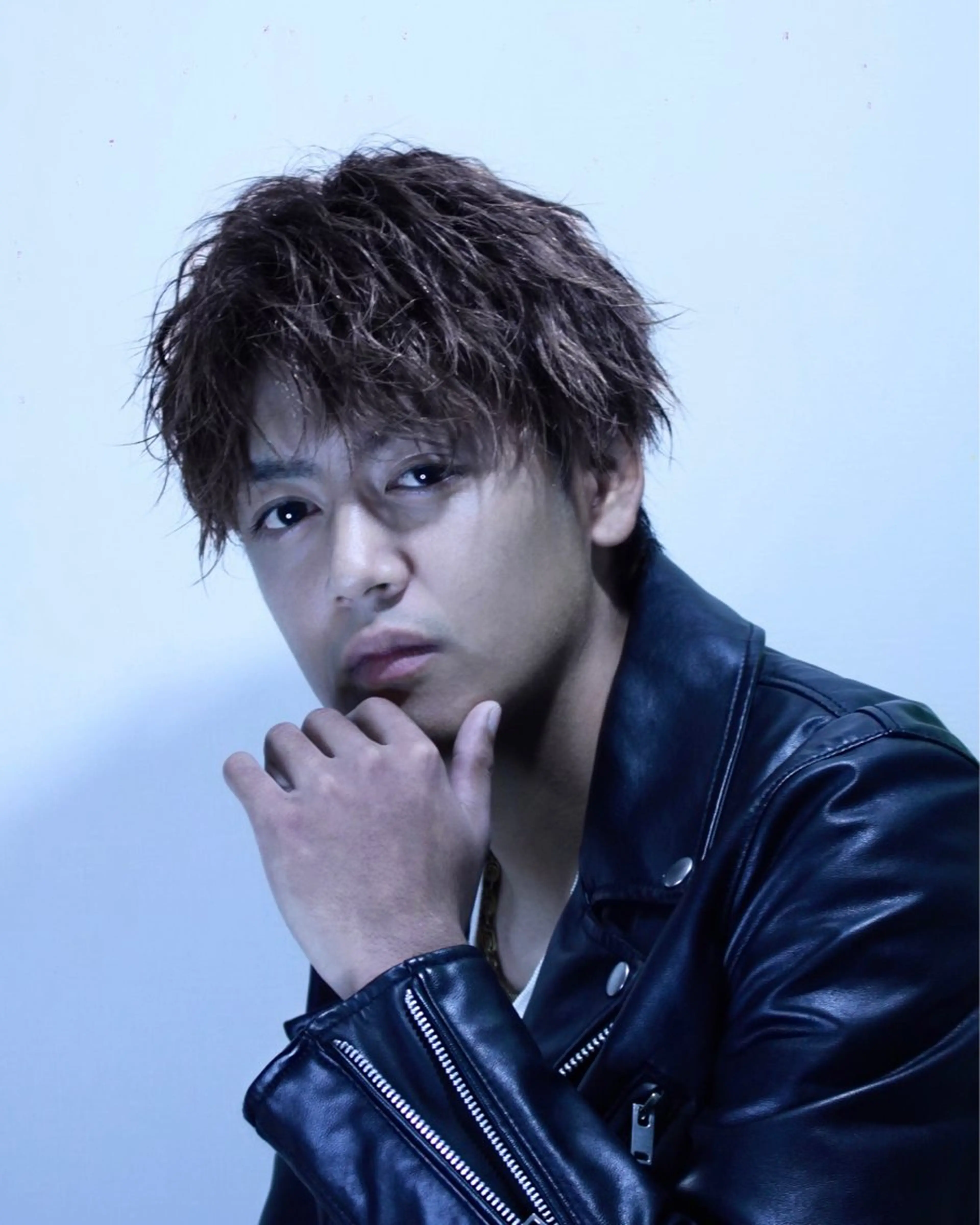 メンズ メンズパーマ カット パーマ メンズ/心斎橋 /韓流/藤本理希のヘアスタイル