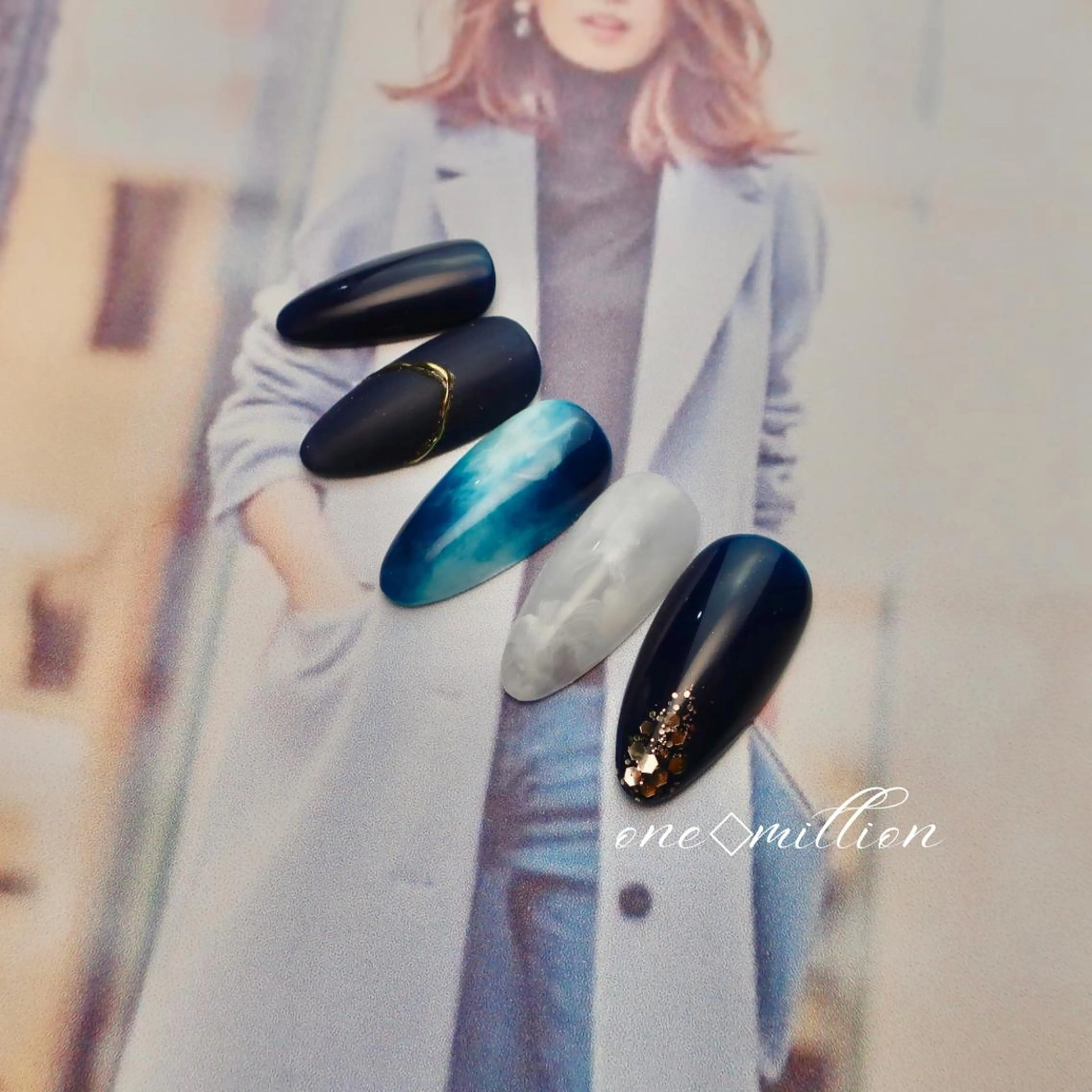 ネイル nail salon ワンミリオンのネイルデザイン