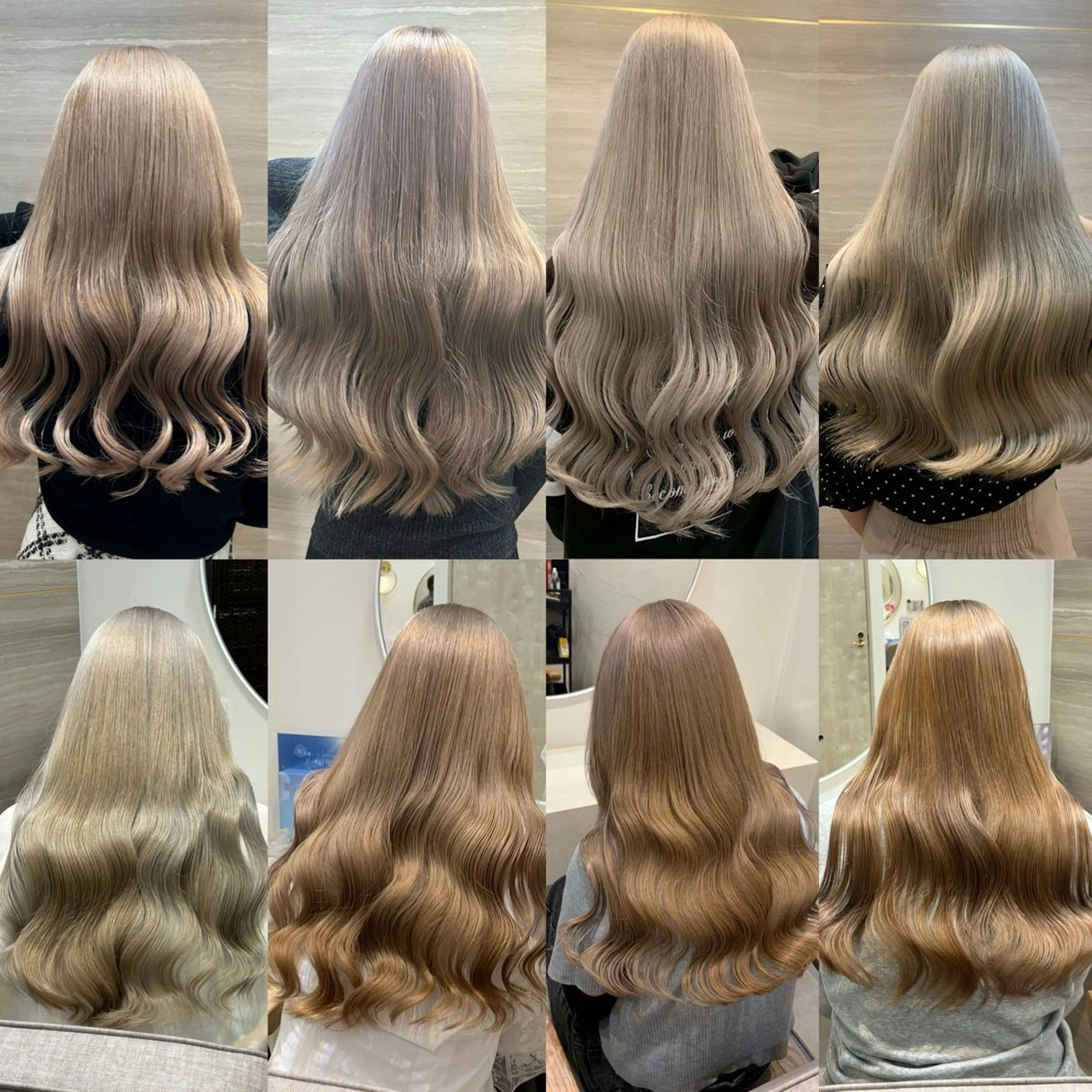 ロング カラー パーマ ヘアアレンジ メンズ 🤍韓国風レイヤー/ 艶髪🤍鳥越美羽のヘアスタイル