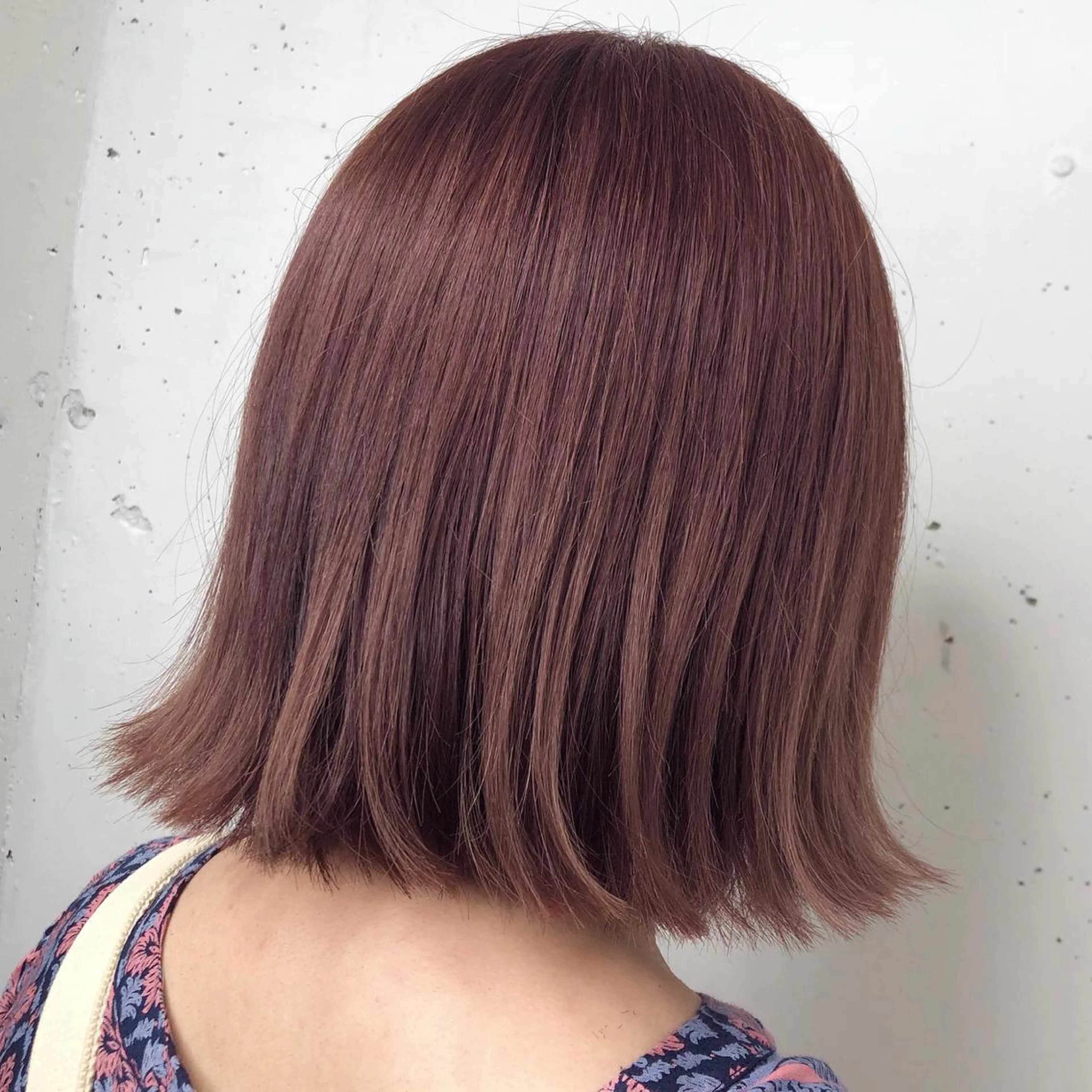 ミディアム カラー ヘアアレンジ 八巻 晴香のヘアスタイル