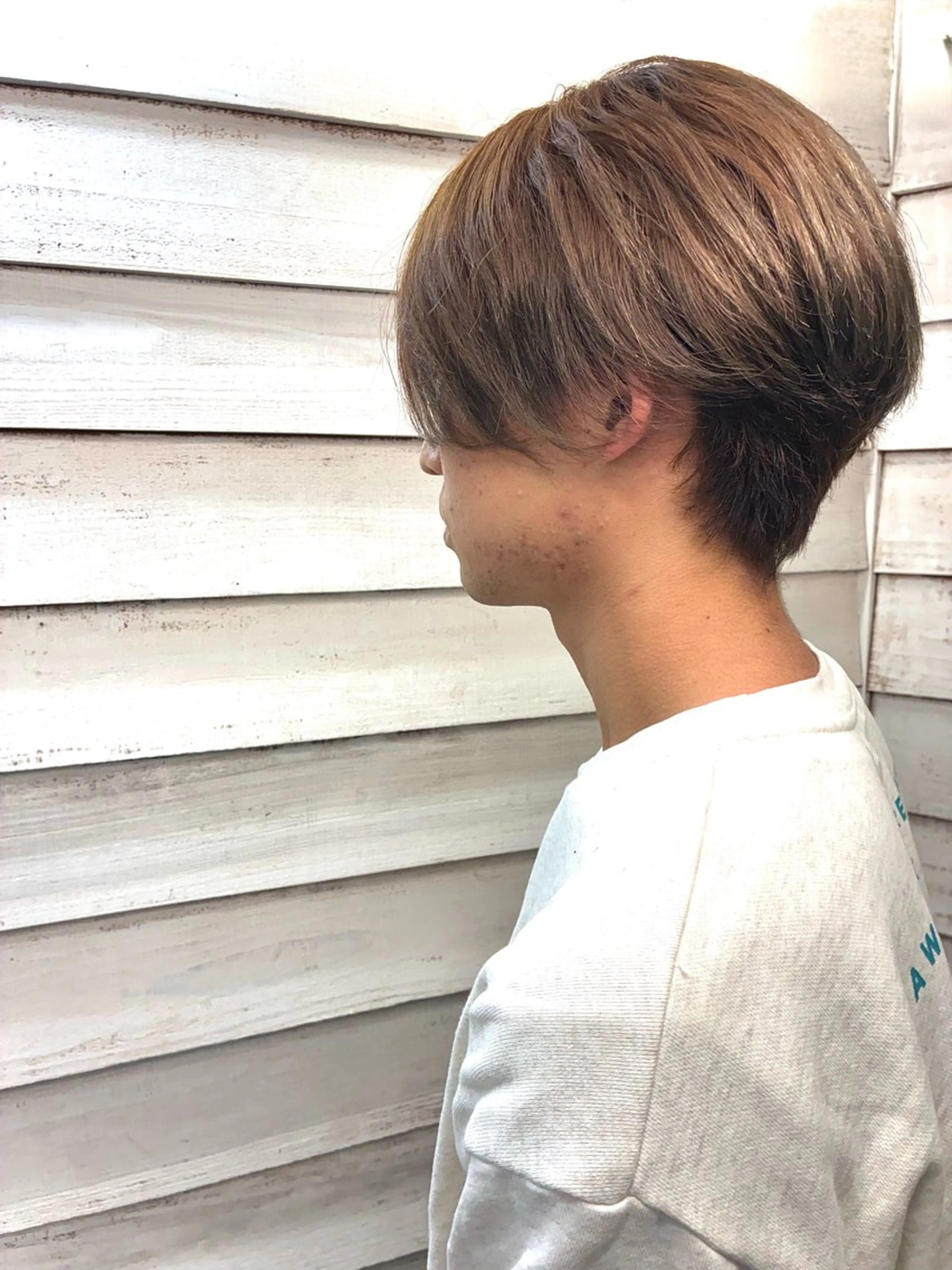 ショート カラー メンズ ヘアカラー 佐藤 隆太のヘアスタイル