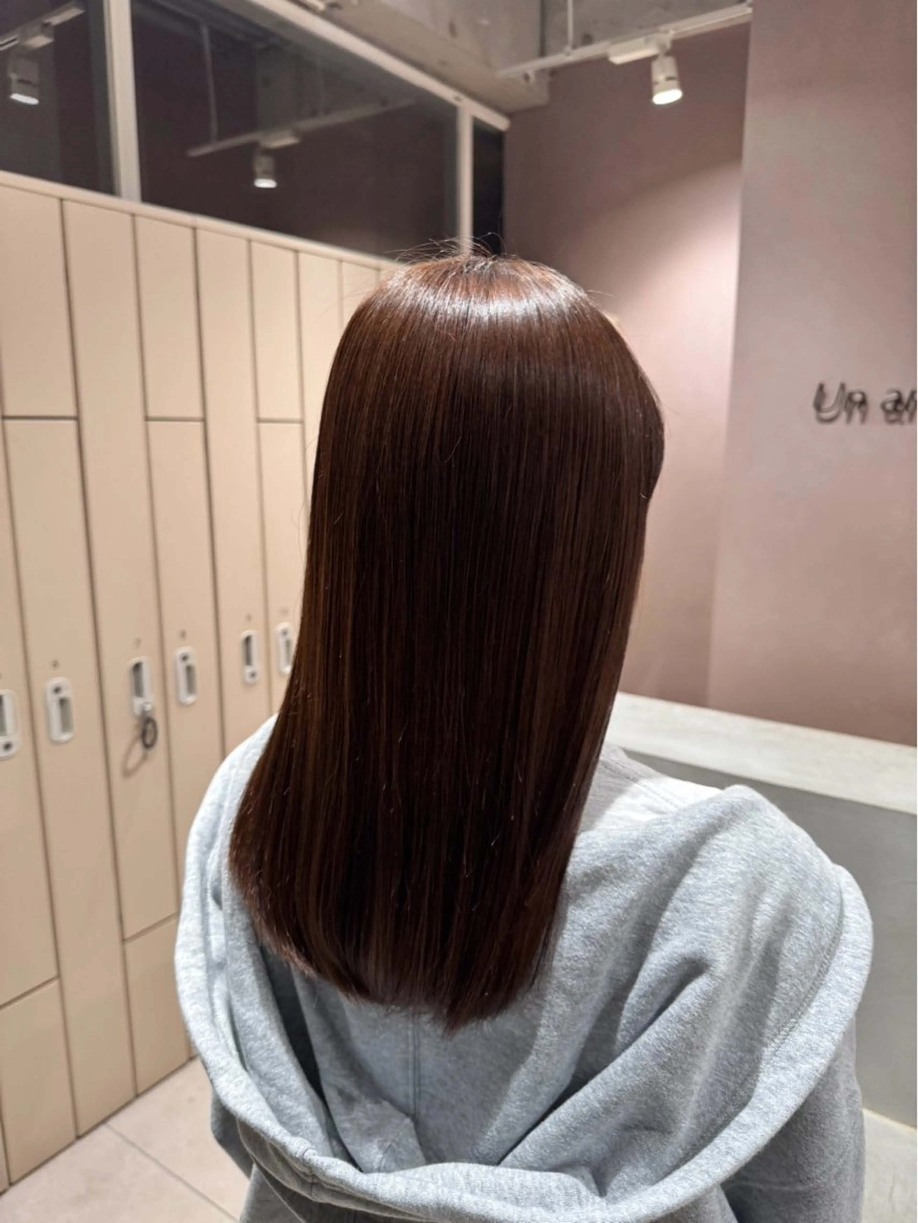 ミディアム 角田 成李のヘアスタイル