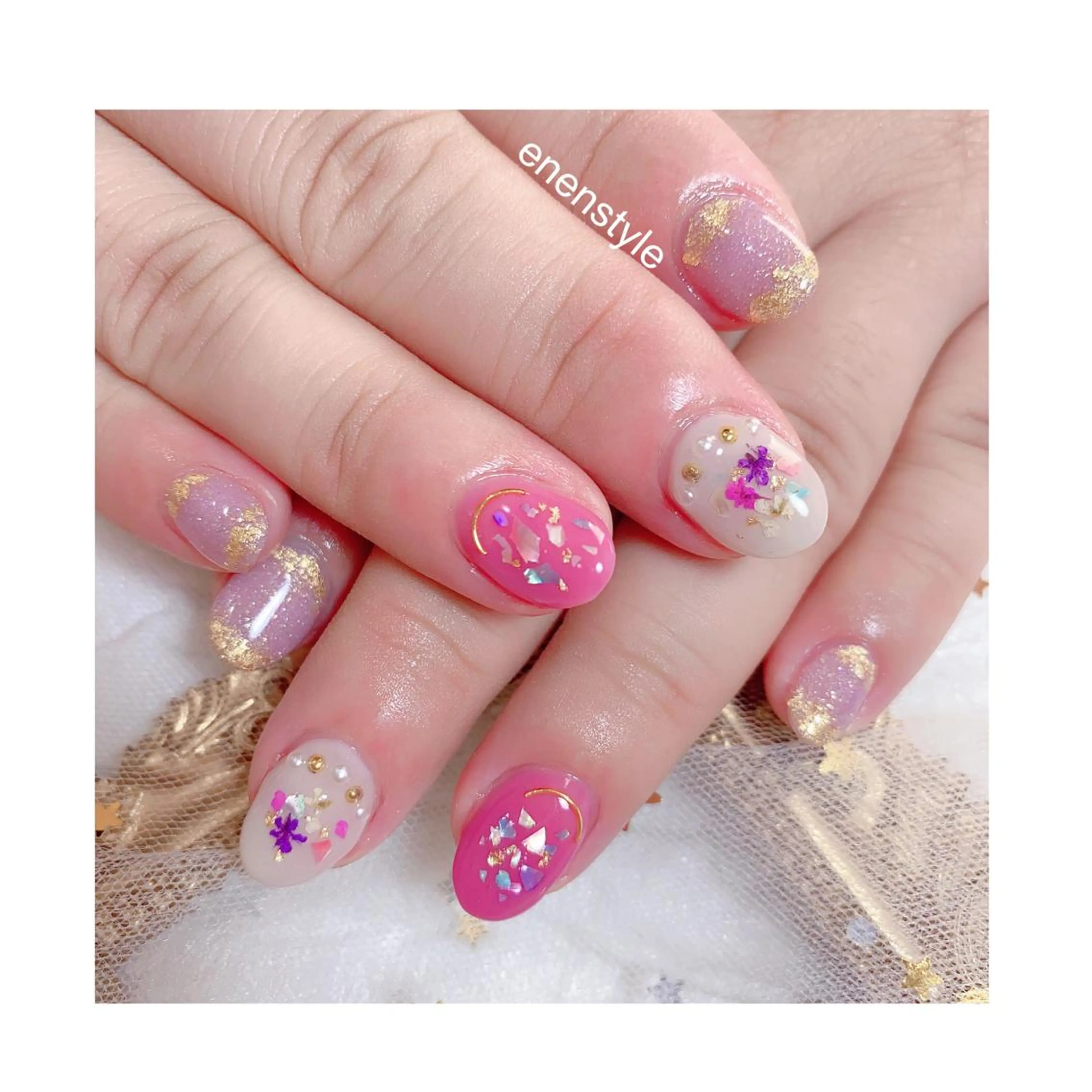 ショート ネイル ジェルネイル ニュアンスネイル オフィスネイル ワンカラーネイル パラジェル ハンドネイル 👑enen style👑のネイルデザイン