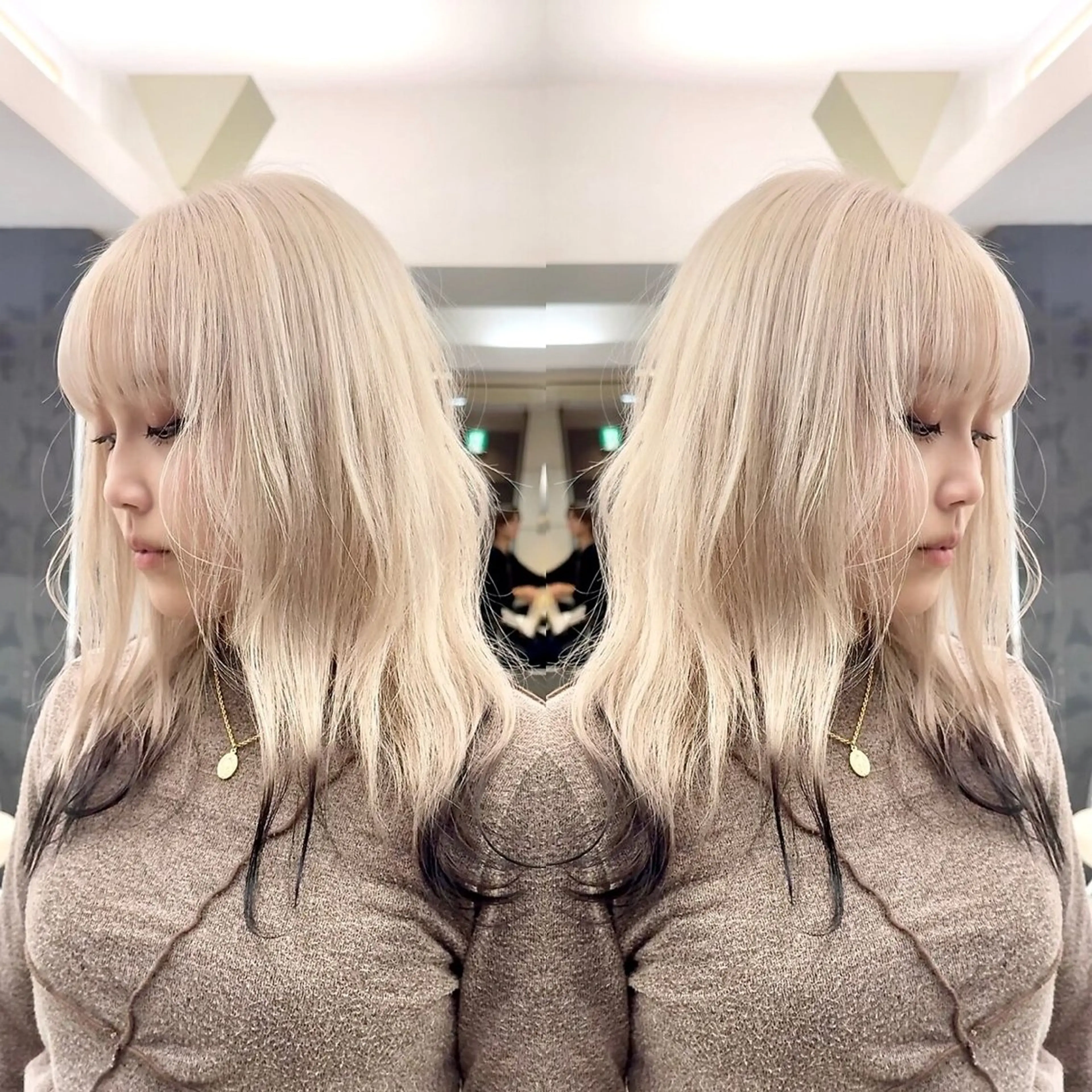 カラー ブリーチ ヘアカラー トリートメント 🧡髪質改善💛 🌸SAKURA🌸のヘアスタイル