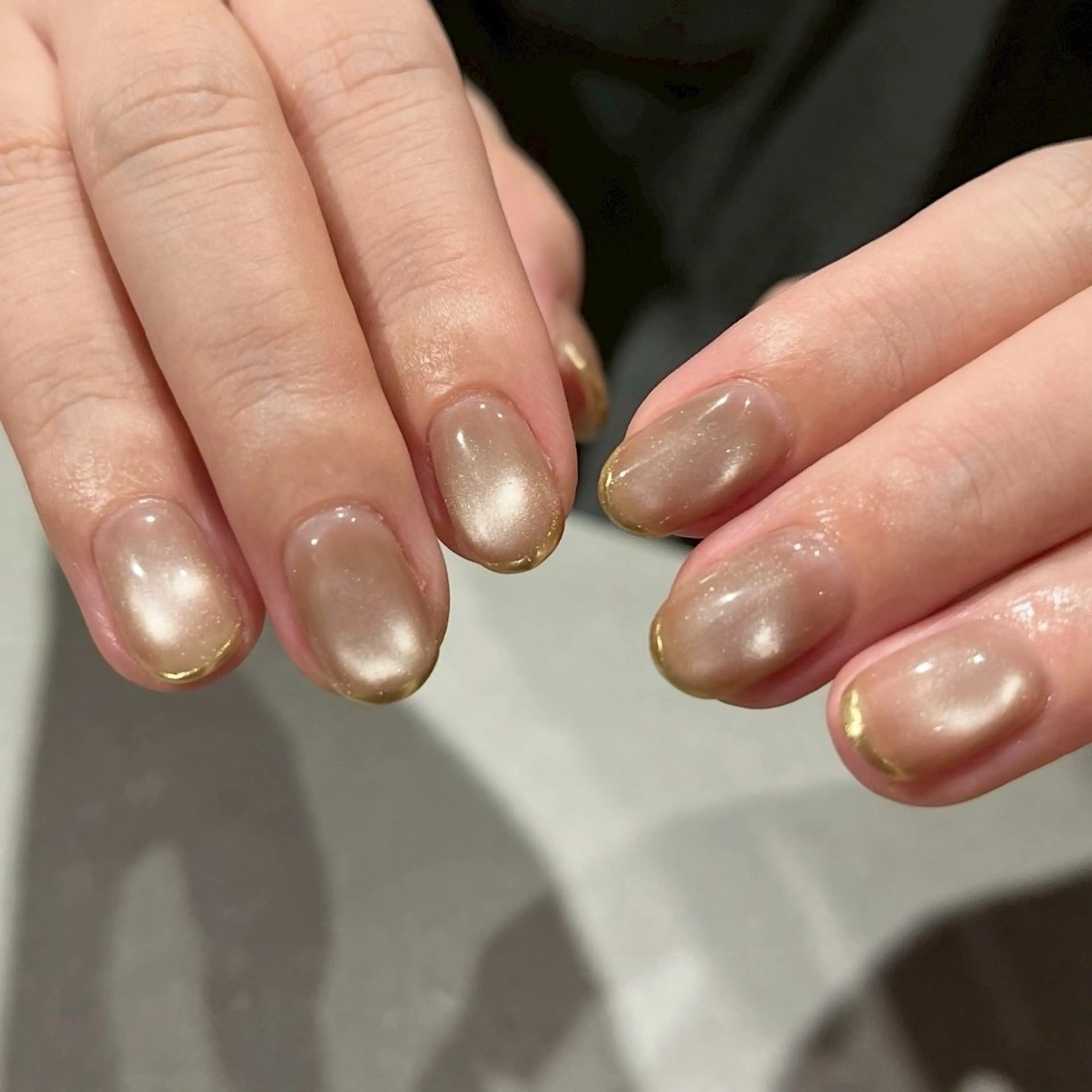 ネイル ミラーネイル &robe銀座店 runeのネイルデザイン