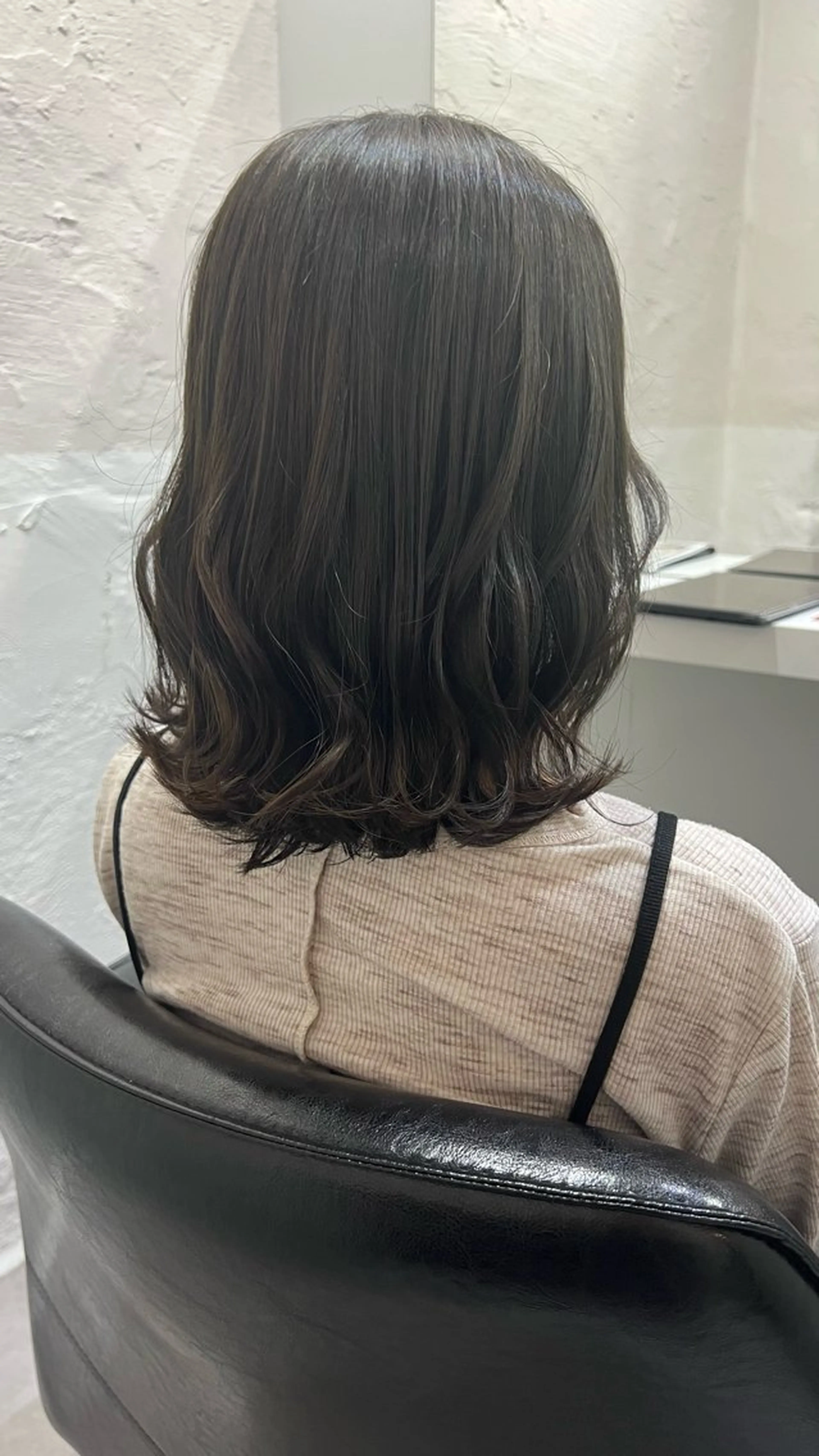 ロング カラー オリーブカラー 🎀tokute ナオ🧸のヘアスタイル