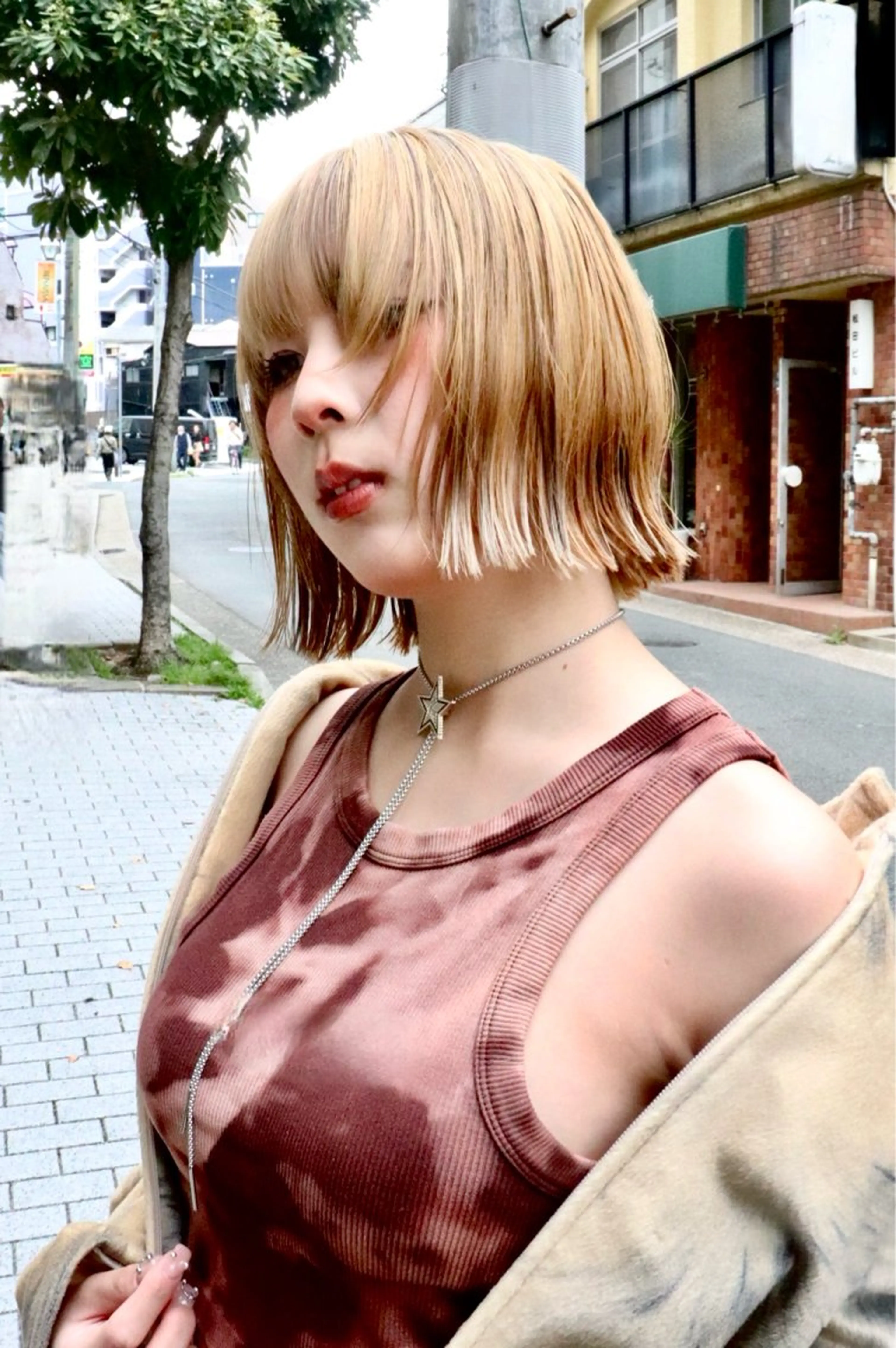 カラー 🌟デザインカラー 久保悠那のヘアスタイル