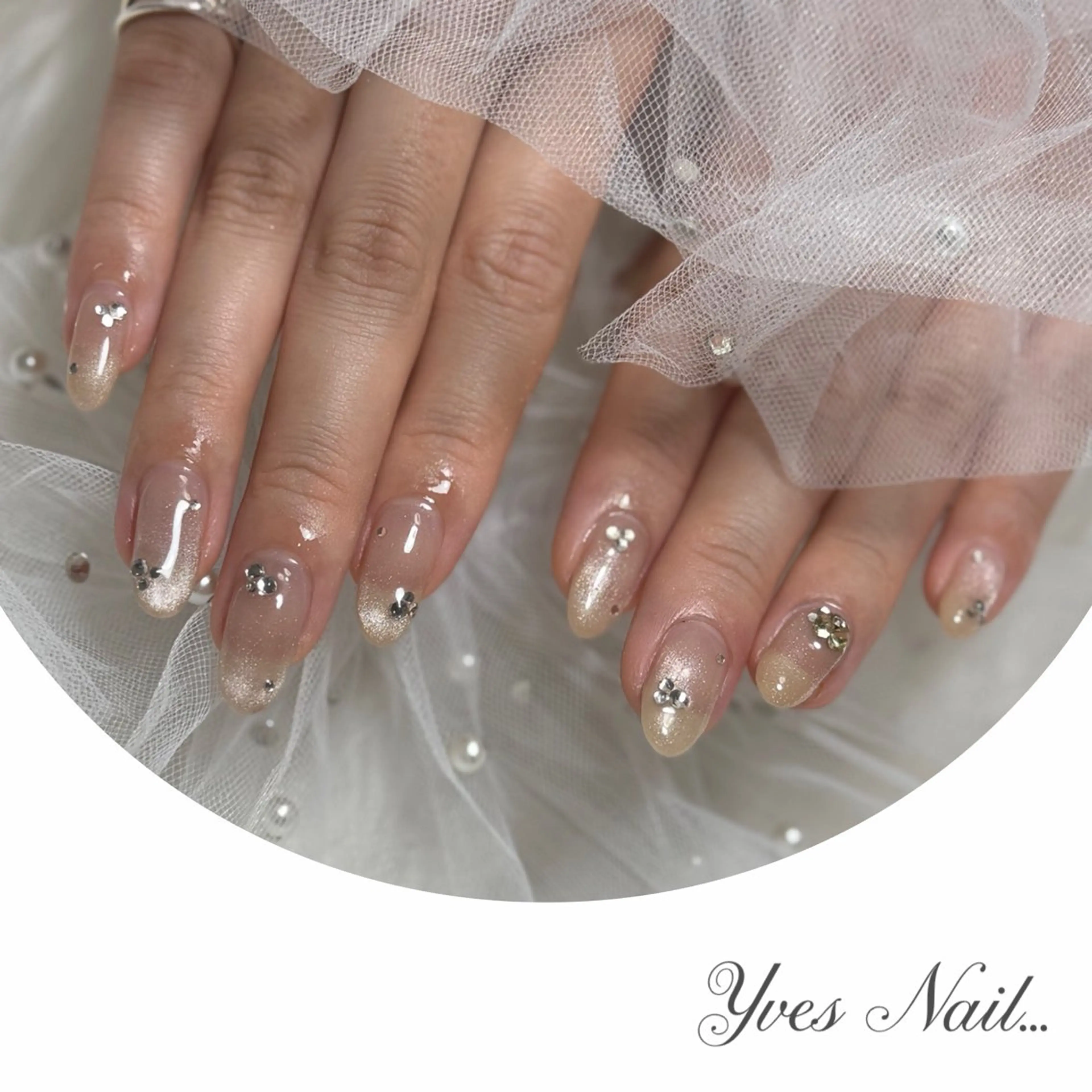 ネイル マグネットネイル オフィスネイル シンプルネイル ハンドネイル kanno yのネイルデザイン