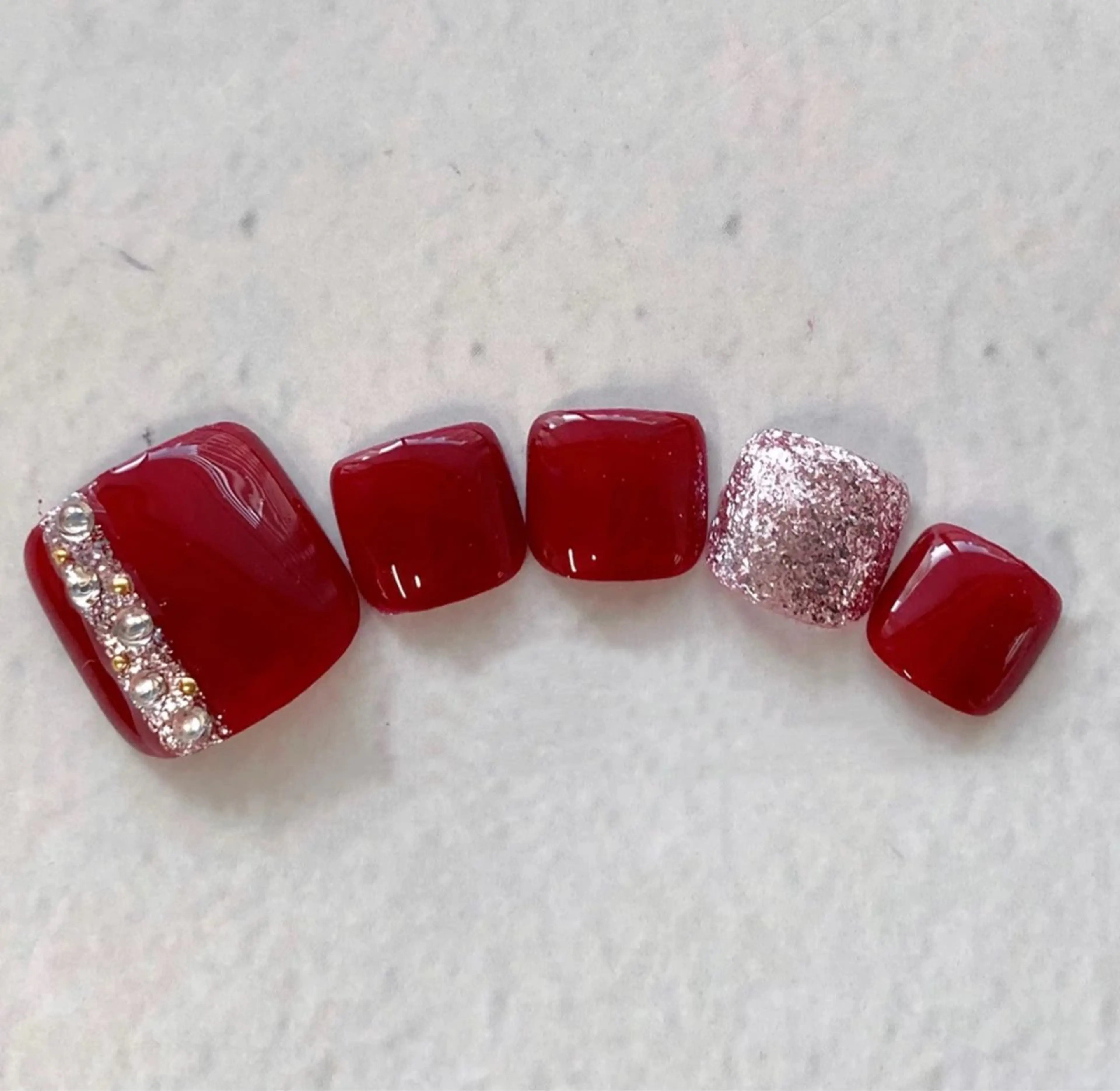 ネイル フットネイル OCEAN nail パラジェル　取扱い店のネイルデザイン