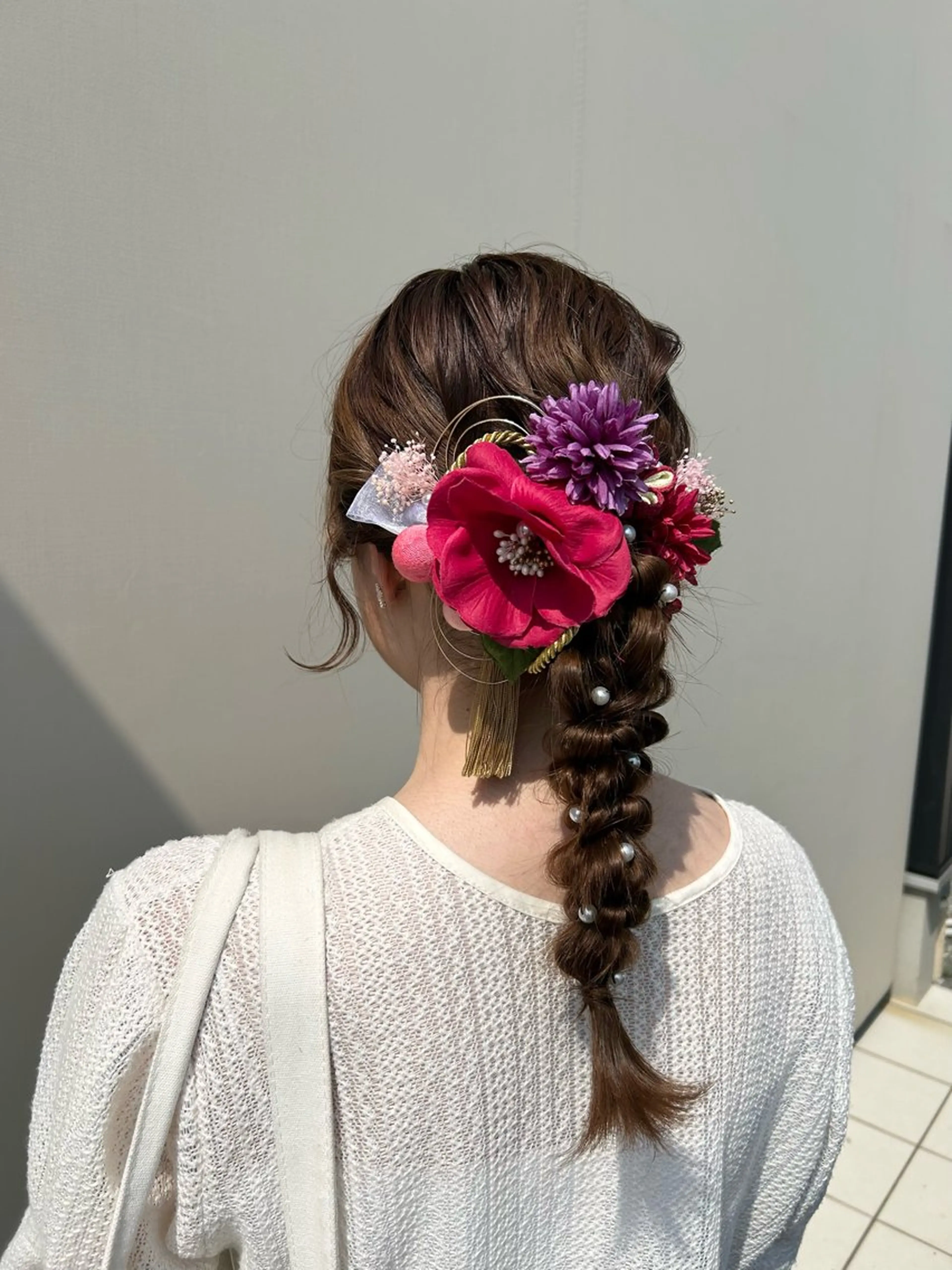 ヘアアレンジ 溝端 美紀のヘアスタイル