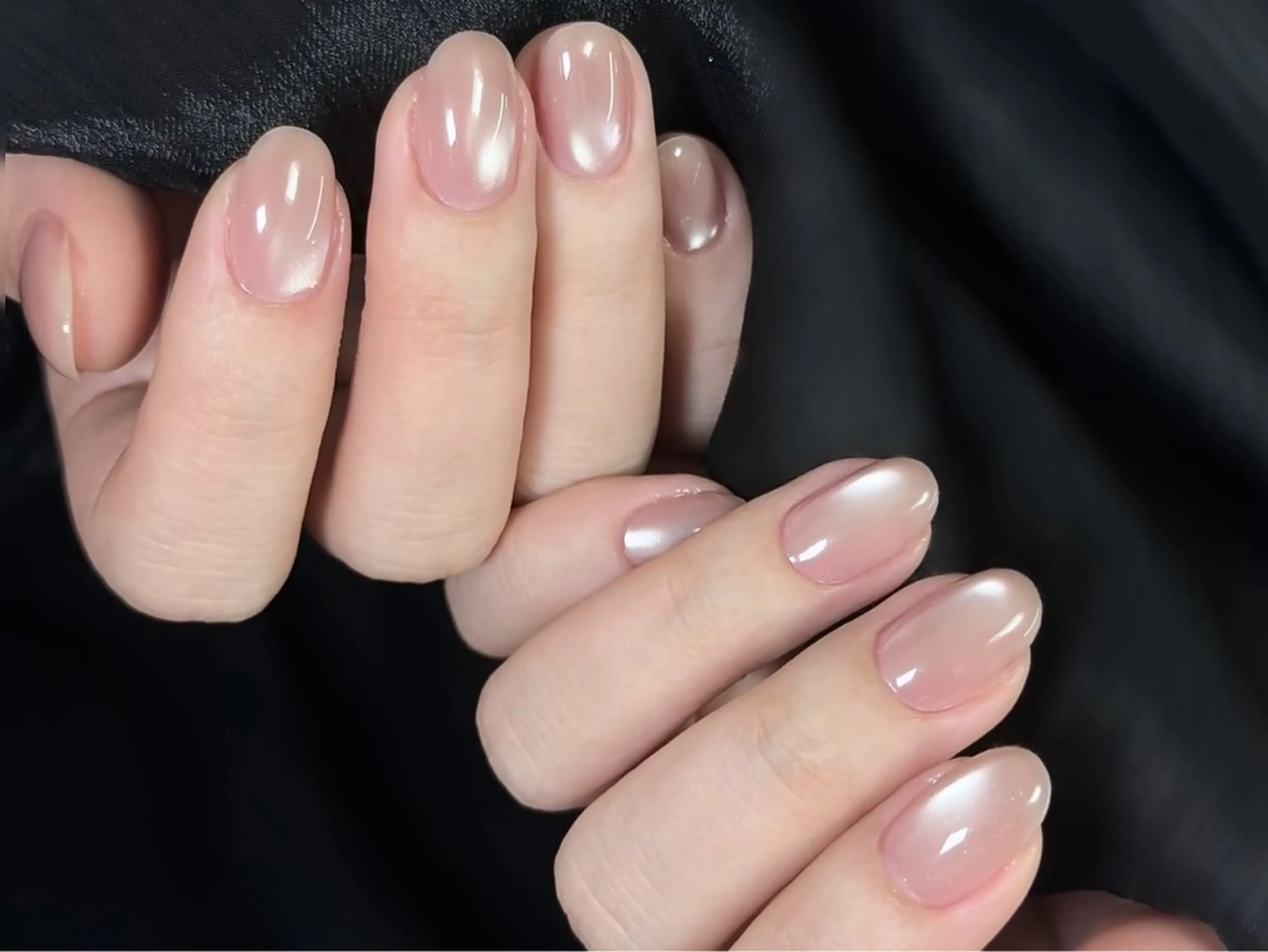 【初回ソフトジェルオフ無料】（水光）マグネットネイル&フラッシュ¥6980→¥5380の写真