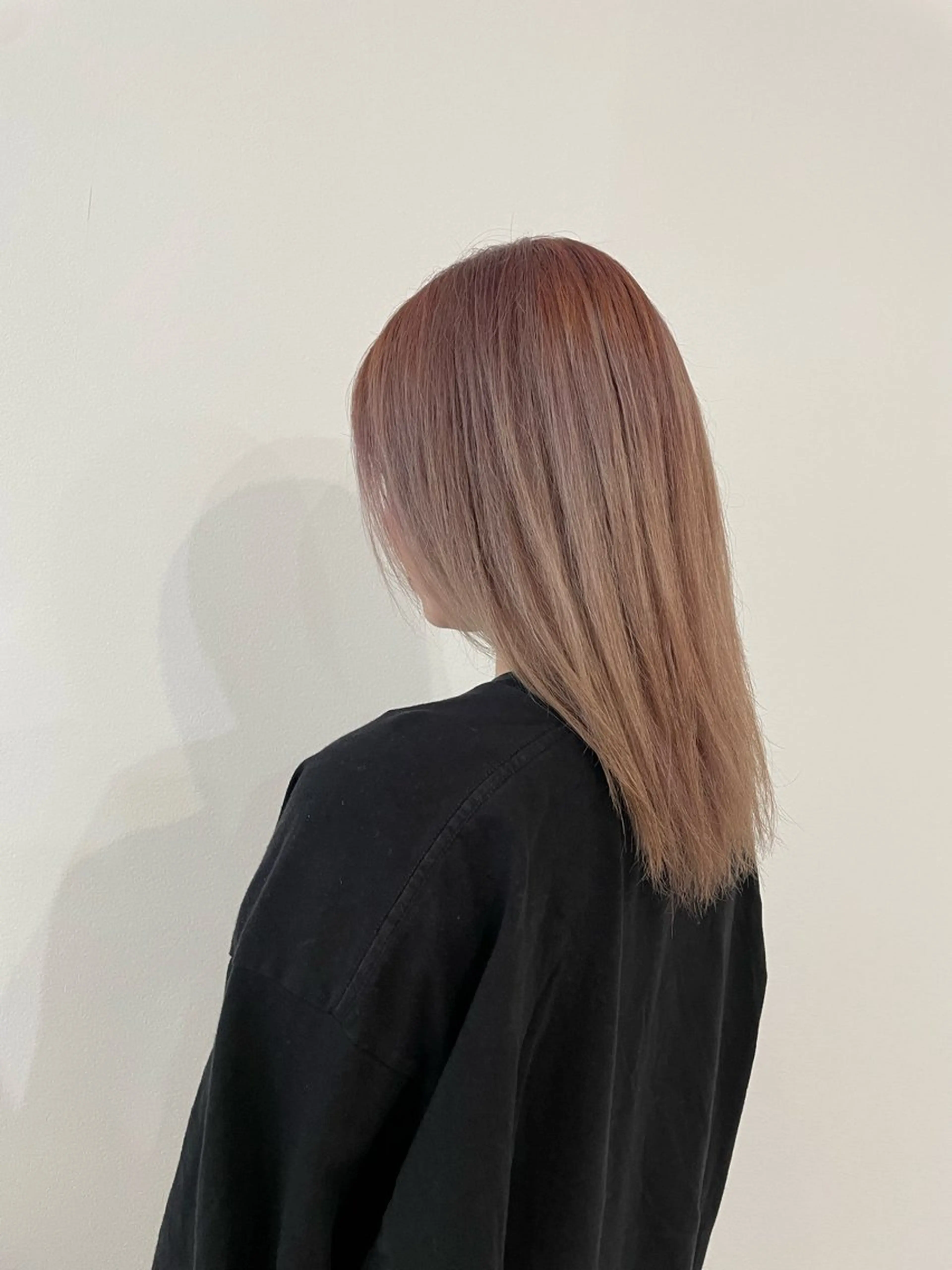 カラー ヘアカラー 透明感カラー🦋艶髪 イヴカ💙のヘアスタイル