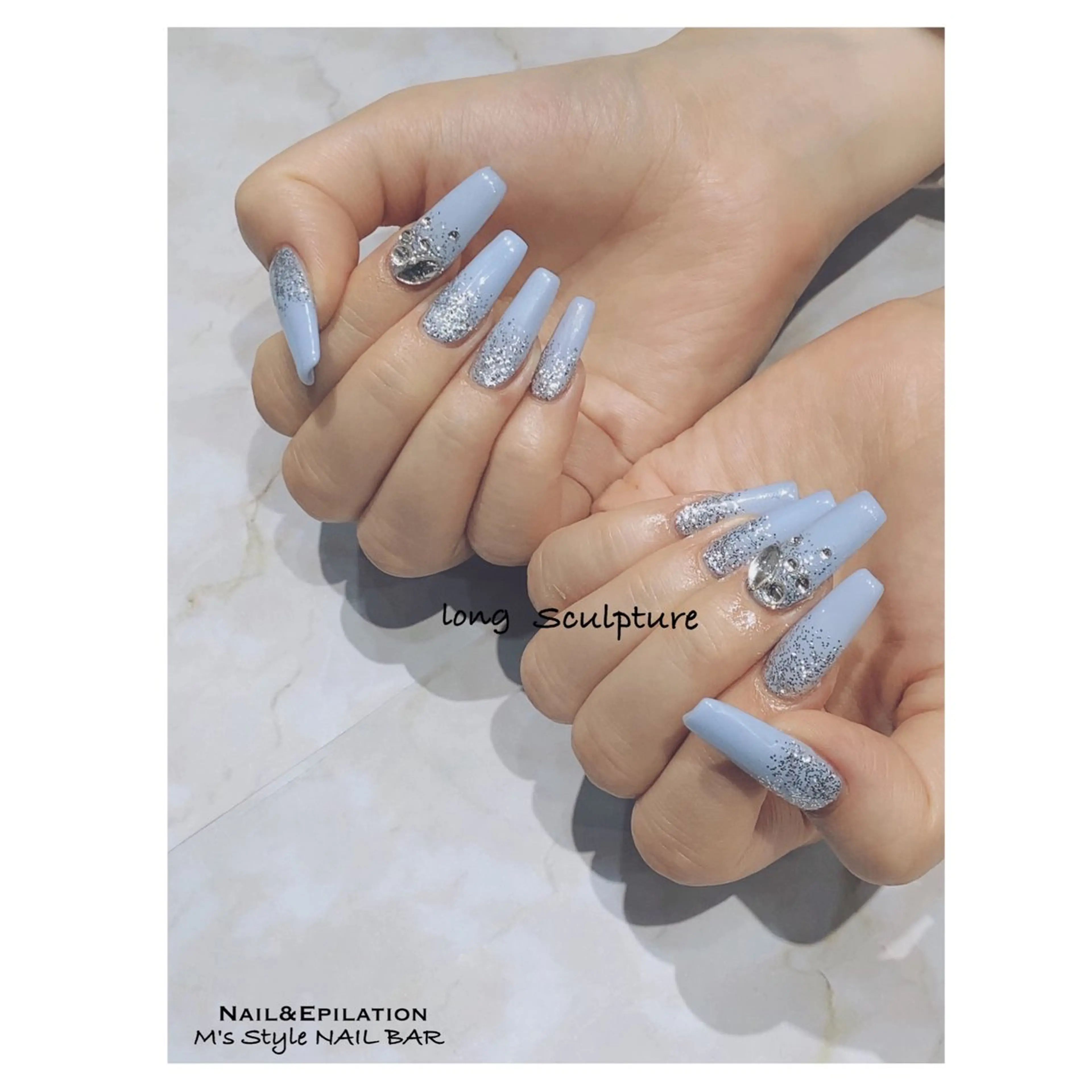 ネイル 成人式 フットネイル フレンチネイル ジェルネイル 韓国ネイル ハンドネイル M's Style NAIL BARのネイルデザイン