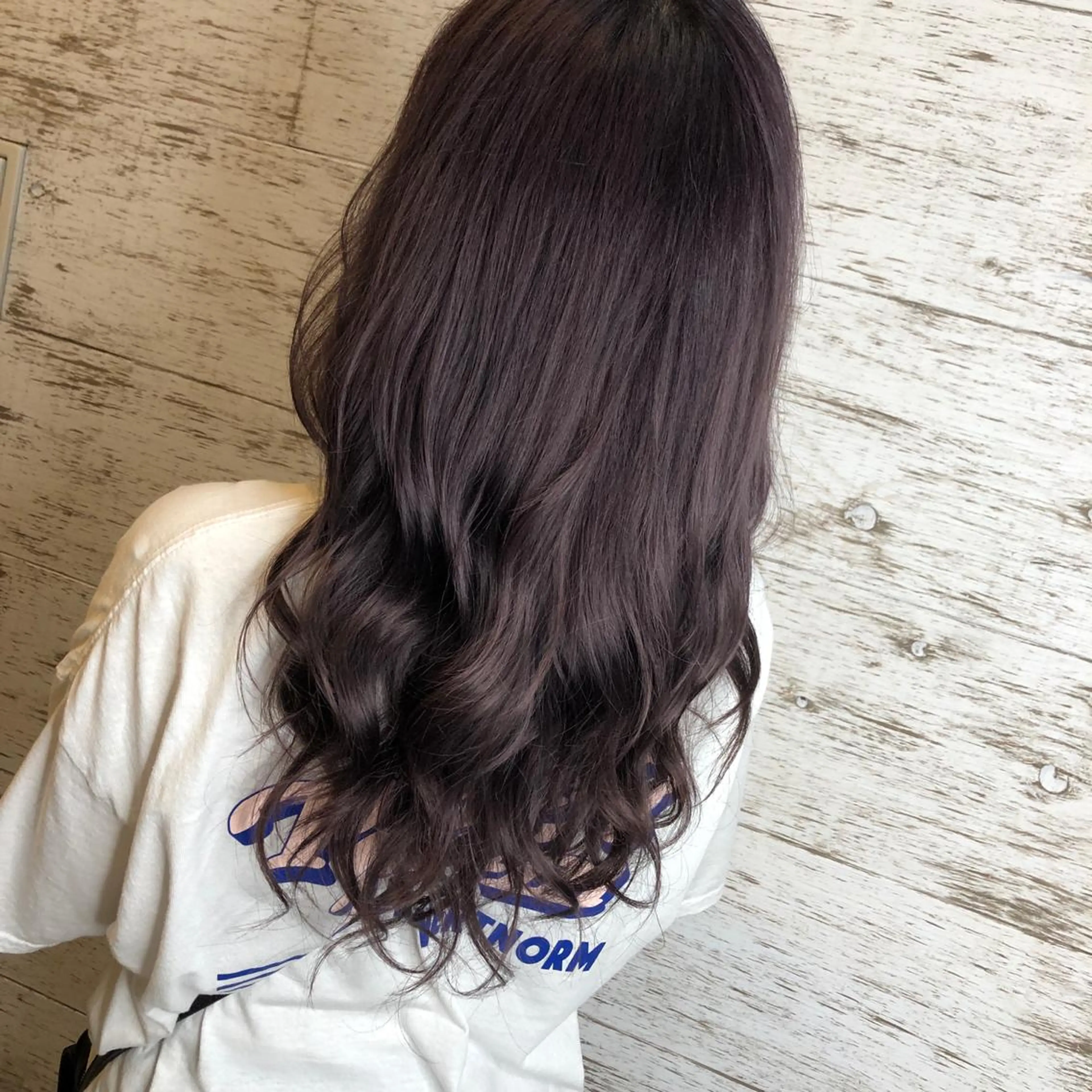 セミロング カラー 完全マンツーマン✨✨ KAITOのヘアスタイル