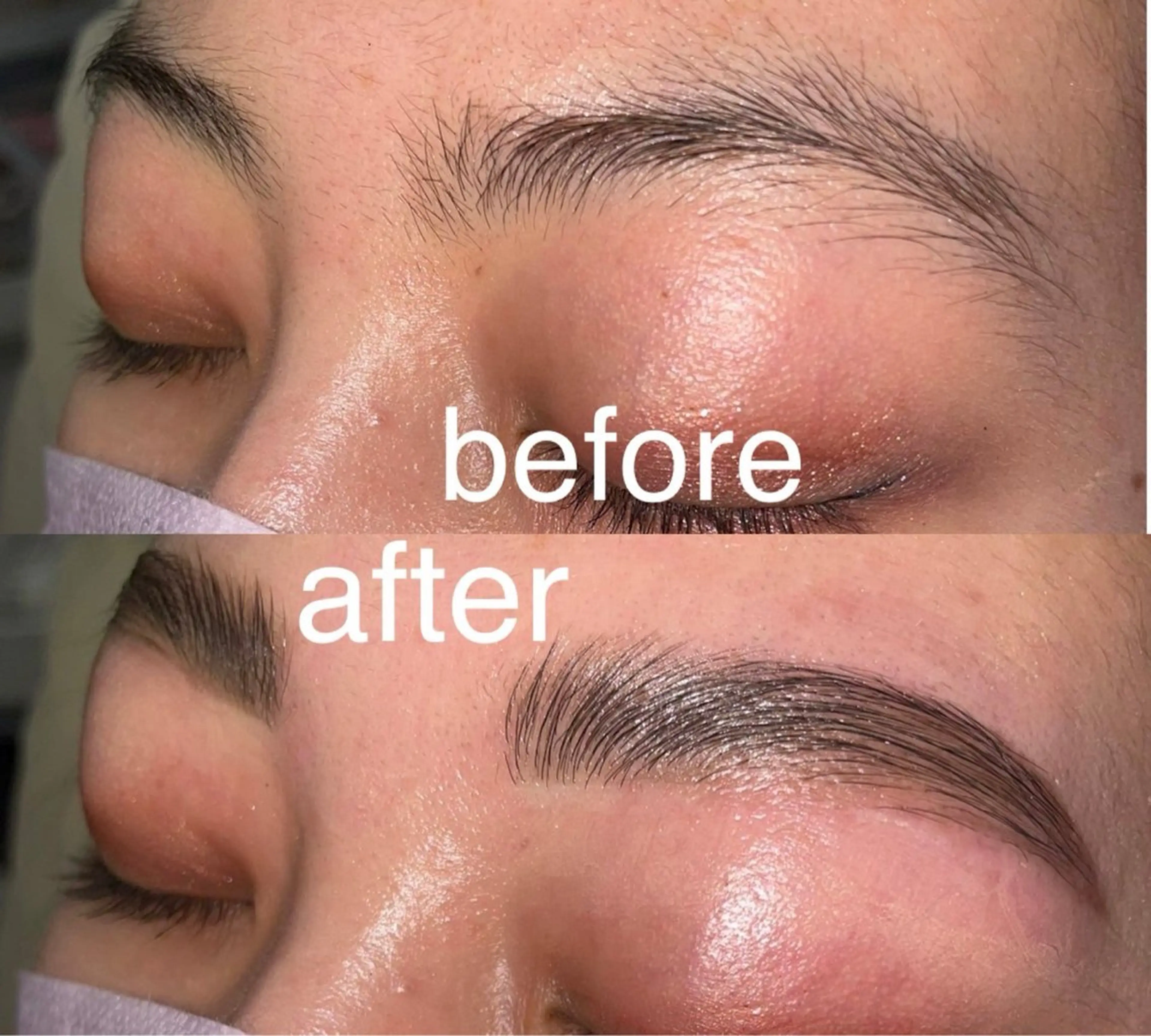 〈minimo限定〉ハリウッドブロウリフト🖤(眉毛Wax付き)の写真
