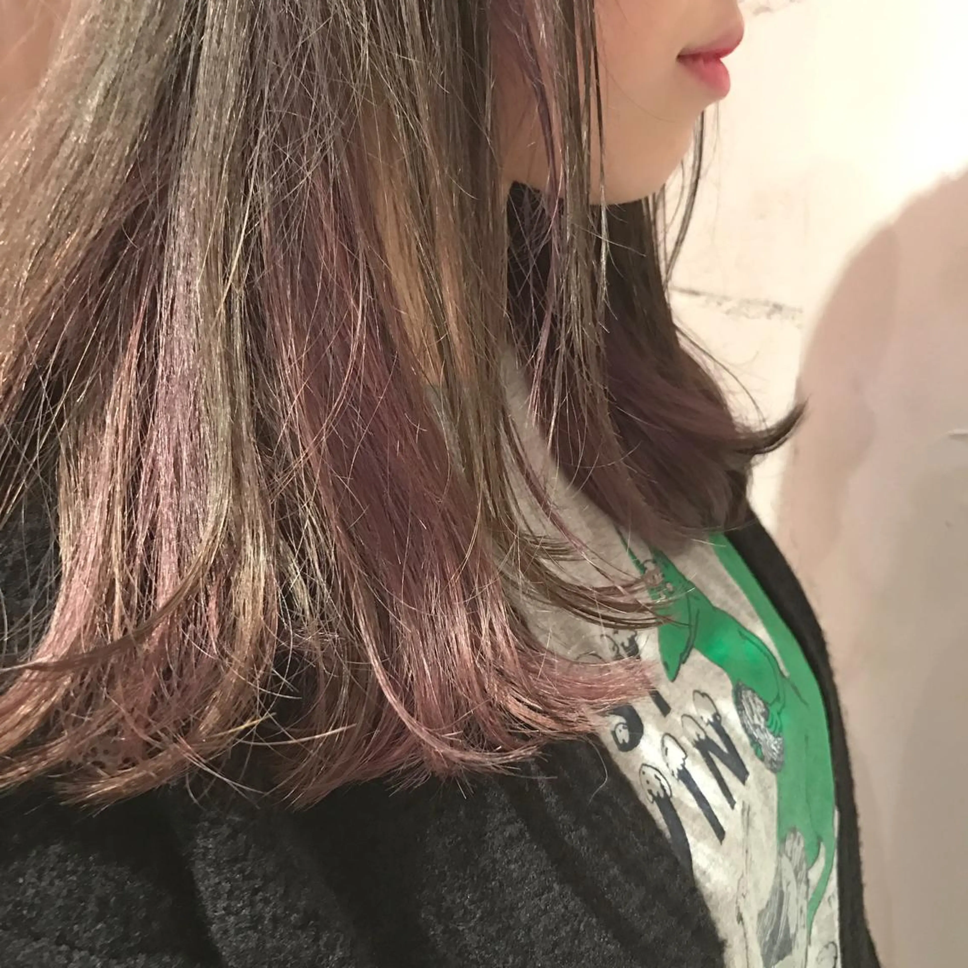 ロング カラー ラベンダーカラー emme エミィ/立川のヘアスタイル