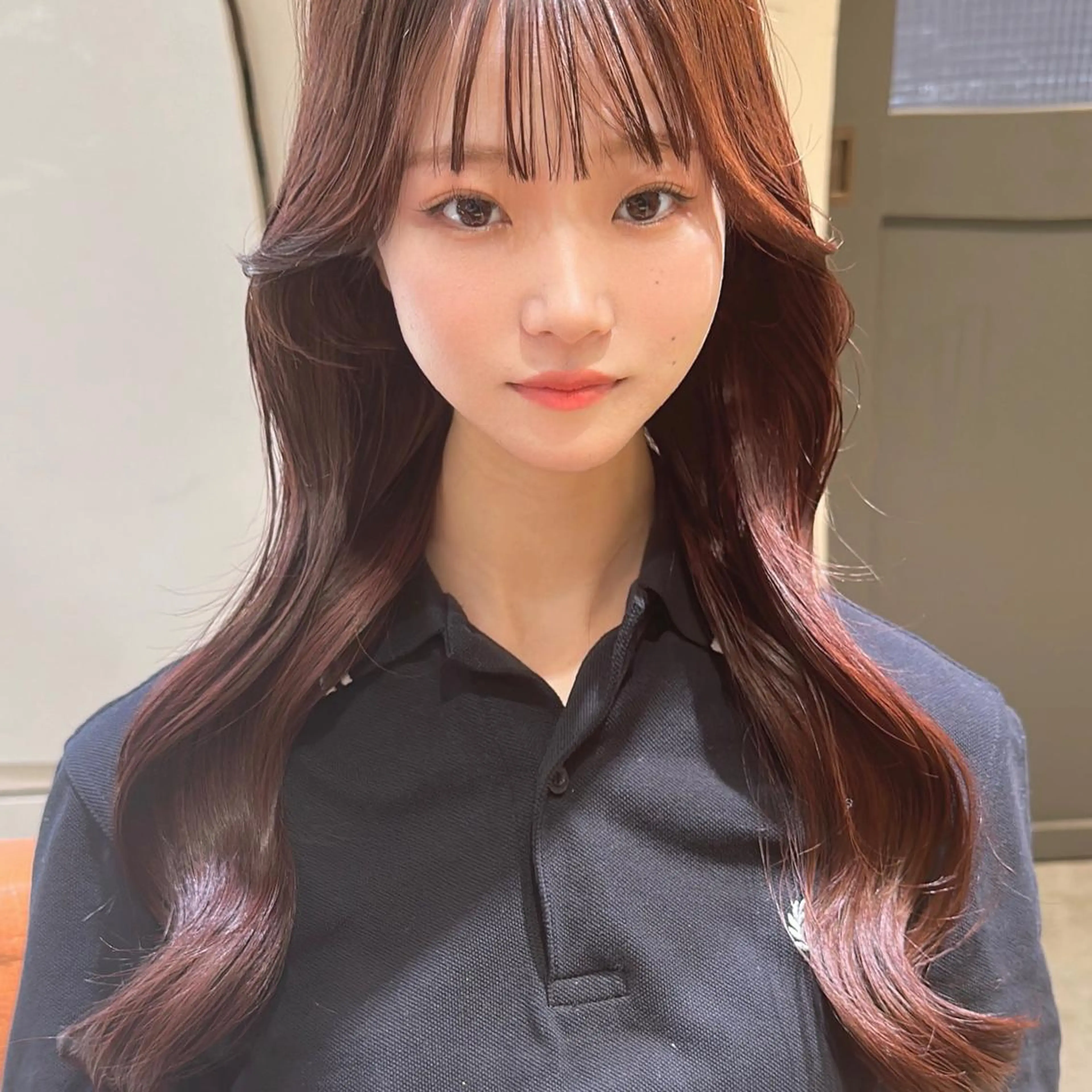 ロング 平尾 樹里のヘアスタイル
